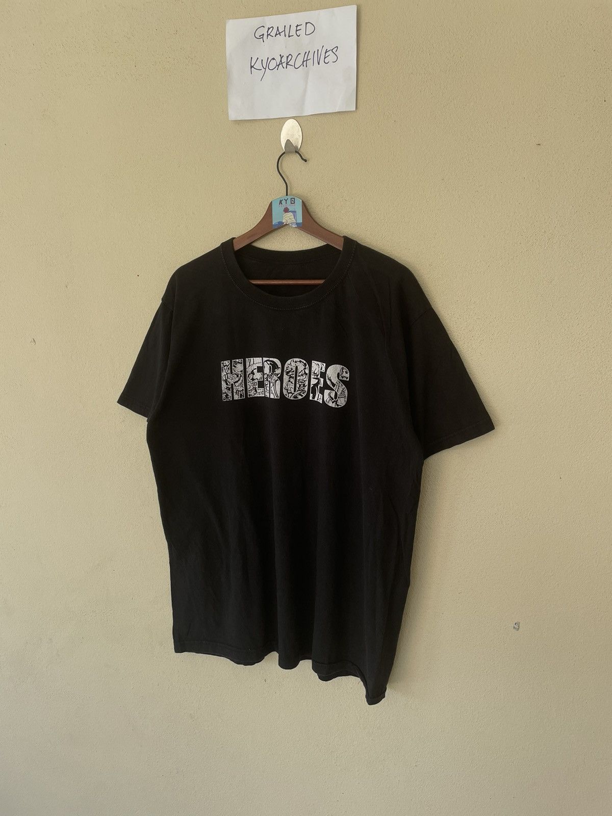 Japanese Brand × Vintage VINTAGE JAPANESE HEROES SPELL OUT TEE Size US M / EU 48-50 / 2 - 2 Thumbnail