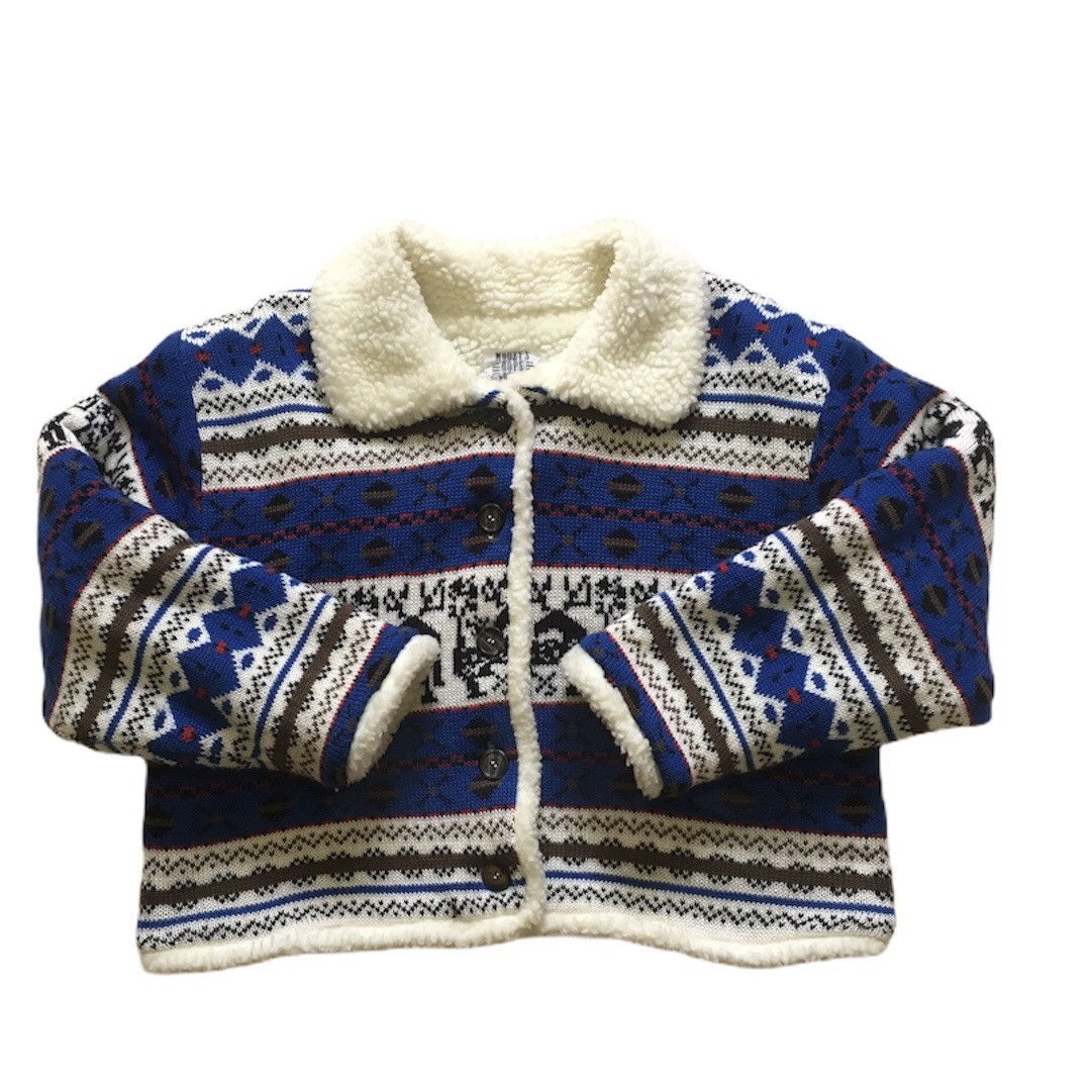 Native Japanese Moozys Sherpa Knit Sweater Size US M / EU 48-50 / 2 - 1 Thumbnail