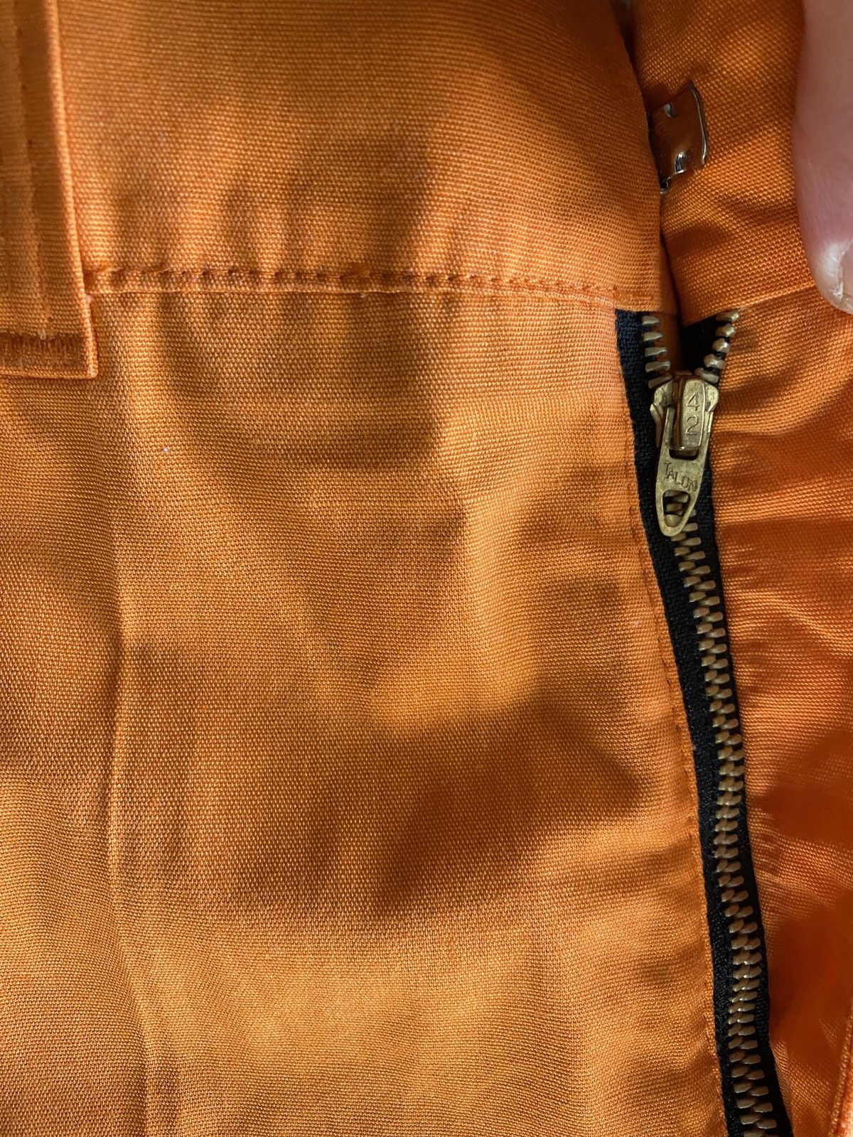 Vintage Vintage 60’s Orange Slacks 31x30 Pants Size US 31 - 6 Thumbnail