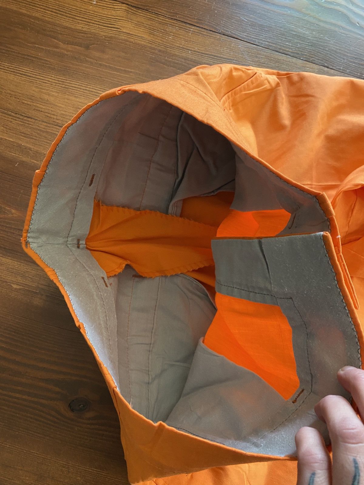 Vintage Vintage 60’s Orange Slacks 31x30 Pants Size US 31 - 8 Thumbnail
