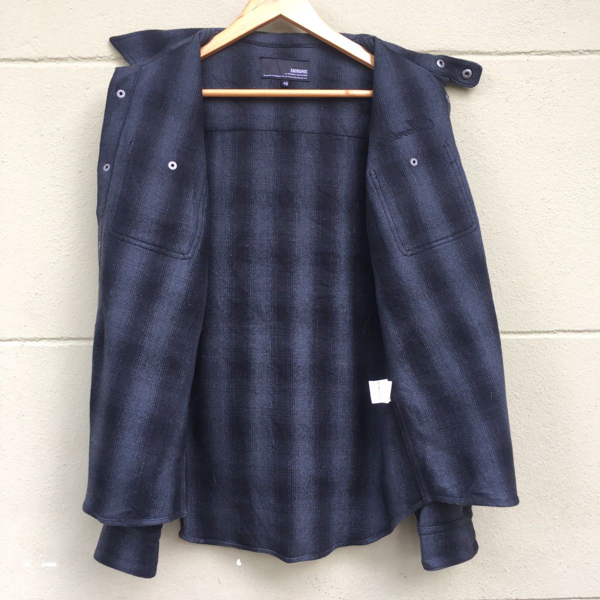 Japanese Brand Abordage By Hiromu Takahara Wool Flannel Jacket Size US M / EU 48-50 / 2 - 3 Thumbnail
