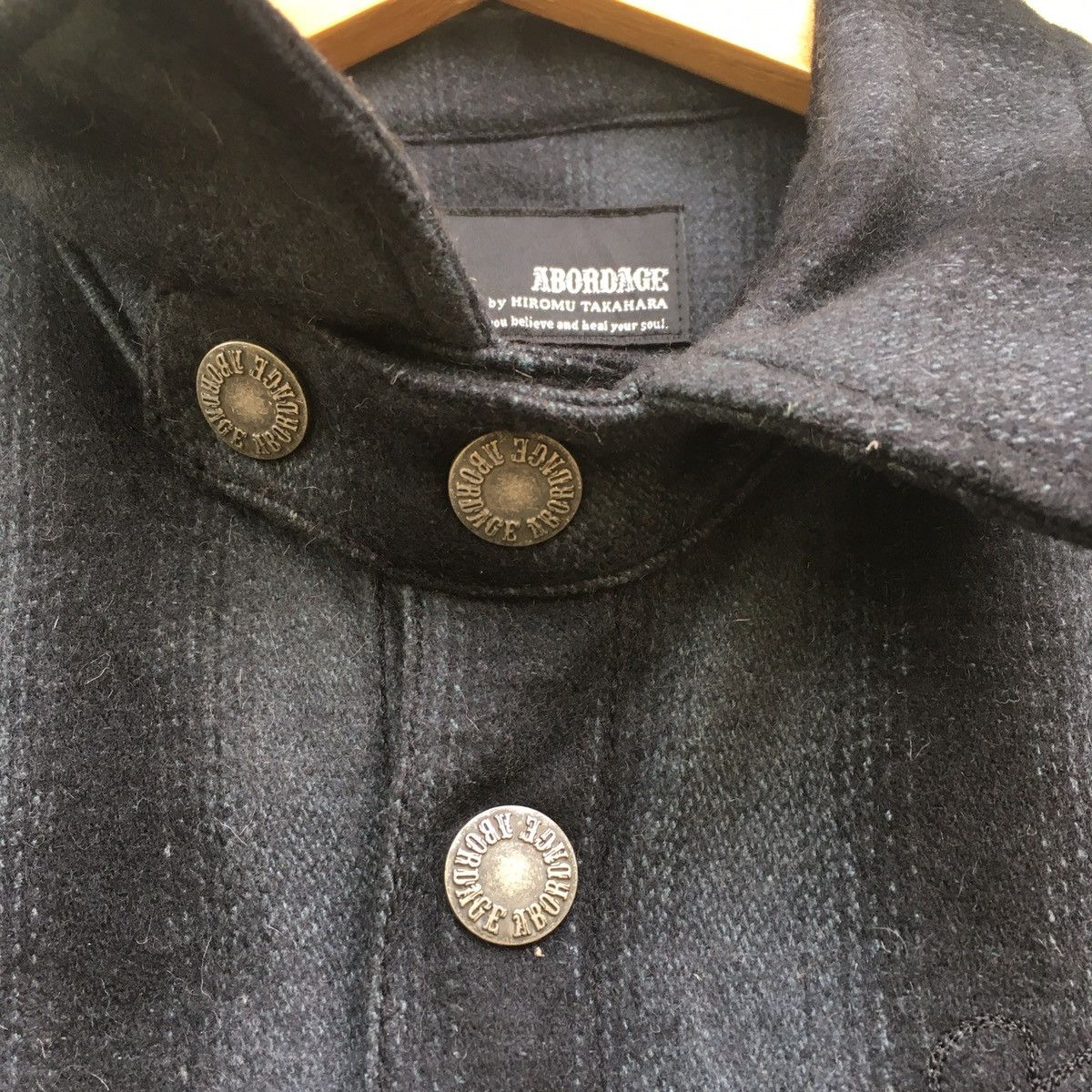 Japanese Brand Abordage By Hiromu Takahara Wool Flannel Jacket Size US M / EU 48-50 / 2 - 8 Thumbnail
