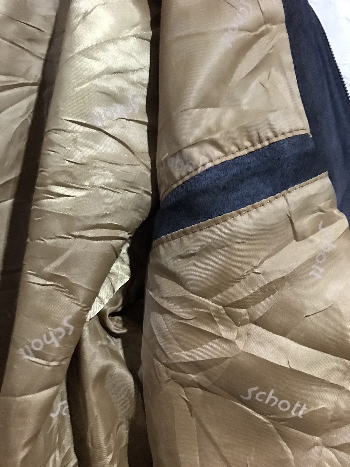 Schott 🔥Vintage Schott leather bomber jacket Size US L / EU 52-54 / 3 - 13 Thumbnail