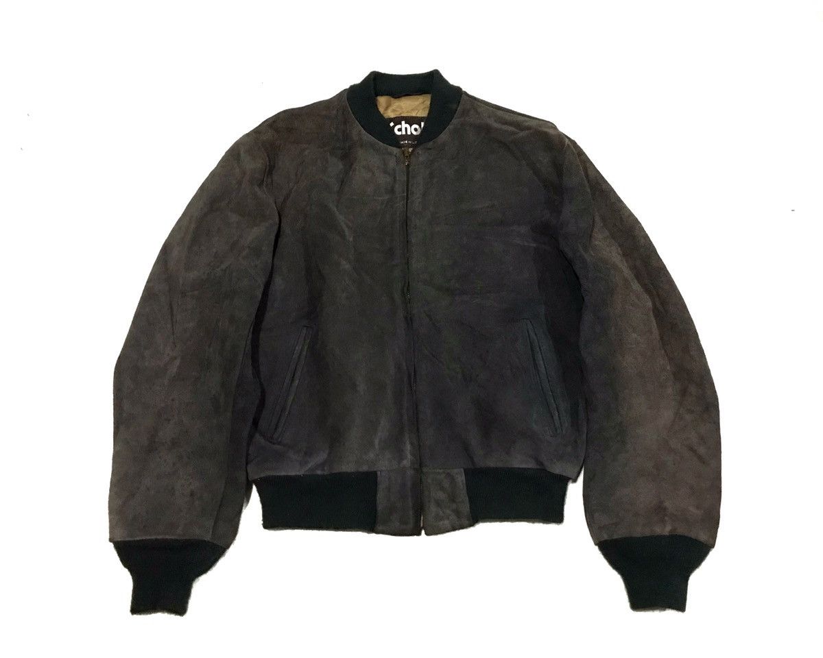 Schott 🔥Vintage Schott leather bomber jacket Size US L / EU 52-54 / 3 - 1 Thumbnail