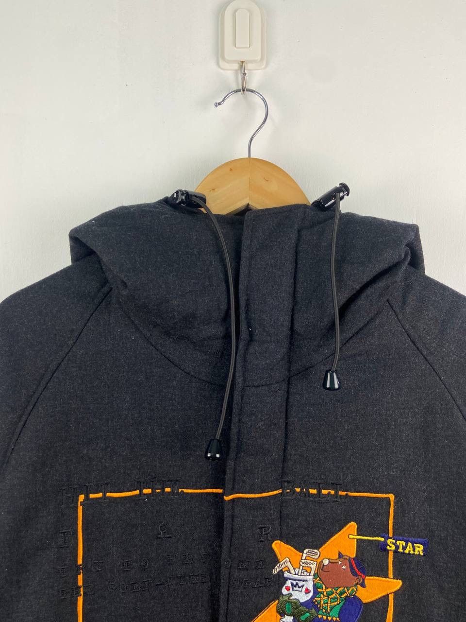 Designer × Jean Charles De Castelbajac × Vintage Vtg jeans charles De Castelbajac Sport Bear Hoodie Jacket Size US L / EU 52-54 / 3 - 9 Thumbnail