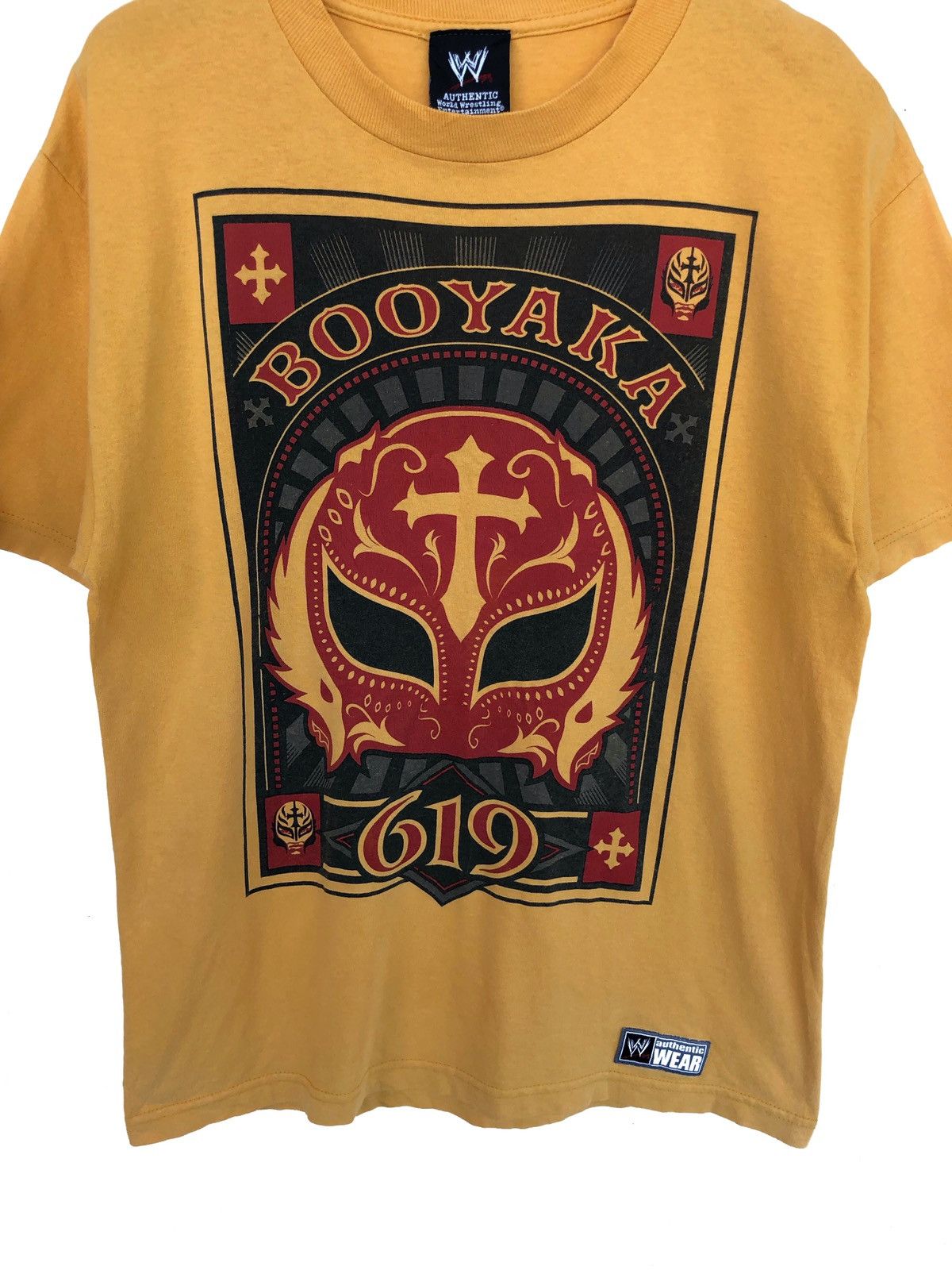 Vintage DOPE🔥Y2K Iconic Rey Mysterio "Booyaka" WWF Shirt Size US M / EU 48-50 / 2 - 2 Thumbnail