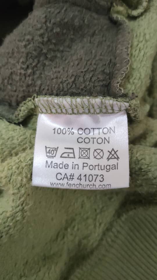 Japanese Brand Fenchurch Hoodie Made in Portugal Size US M / EU 48-50 / 2 - 5 Thumbnail
