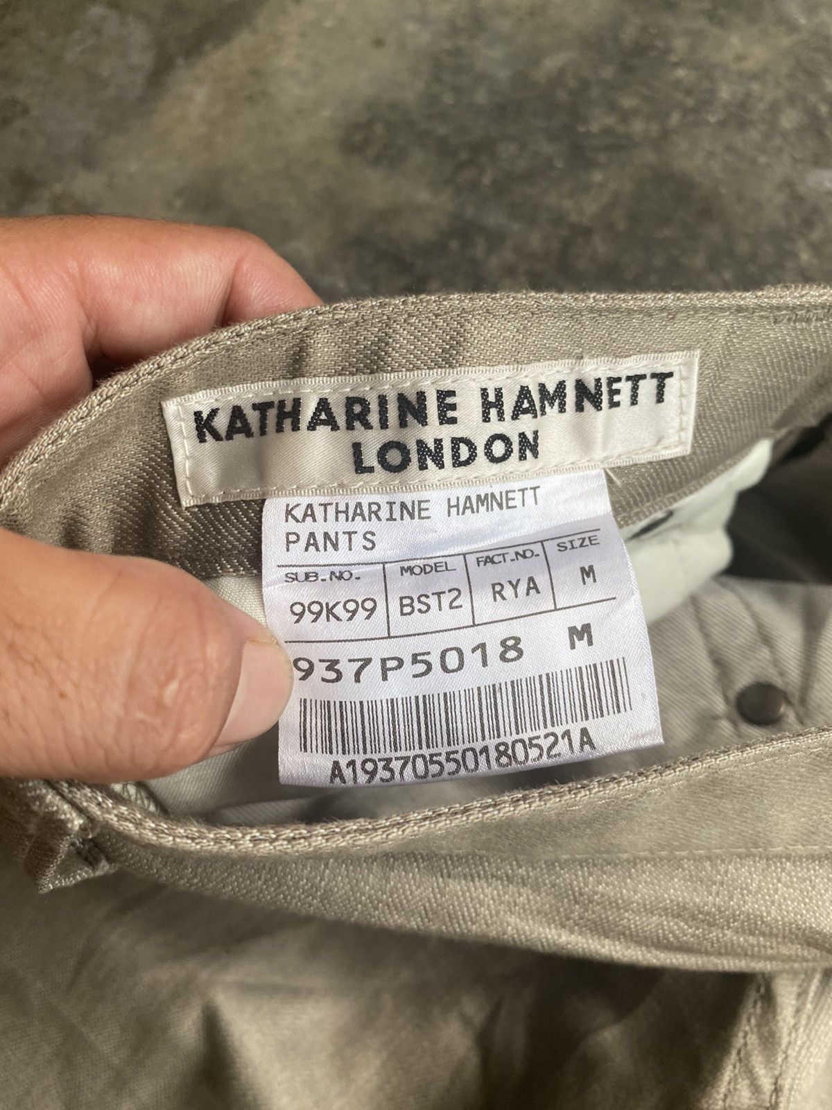 Japanese Brand × Katharine Hamnett London Katharine Hamnet London Slim Pants Size US 31 - 5 Thumbnail