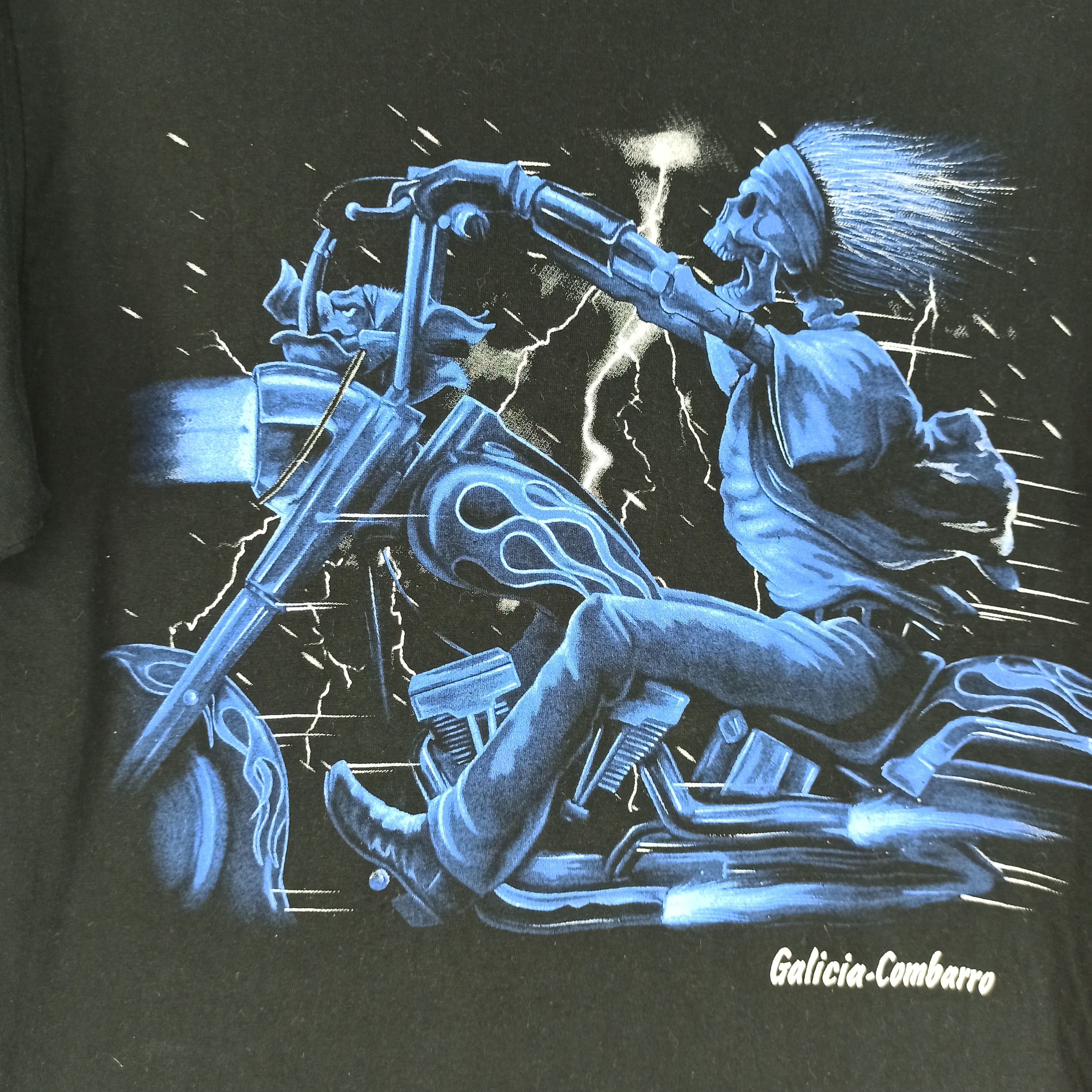 Rare🔥 Skulls Blues Riders Calicia Combarro Nice Design