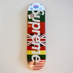Supreme Flags Skateboard | Grailed
