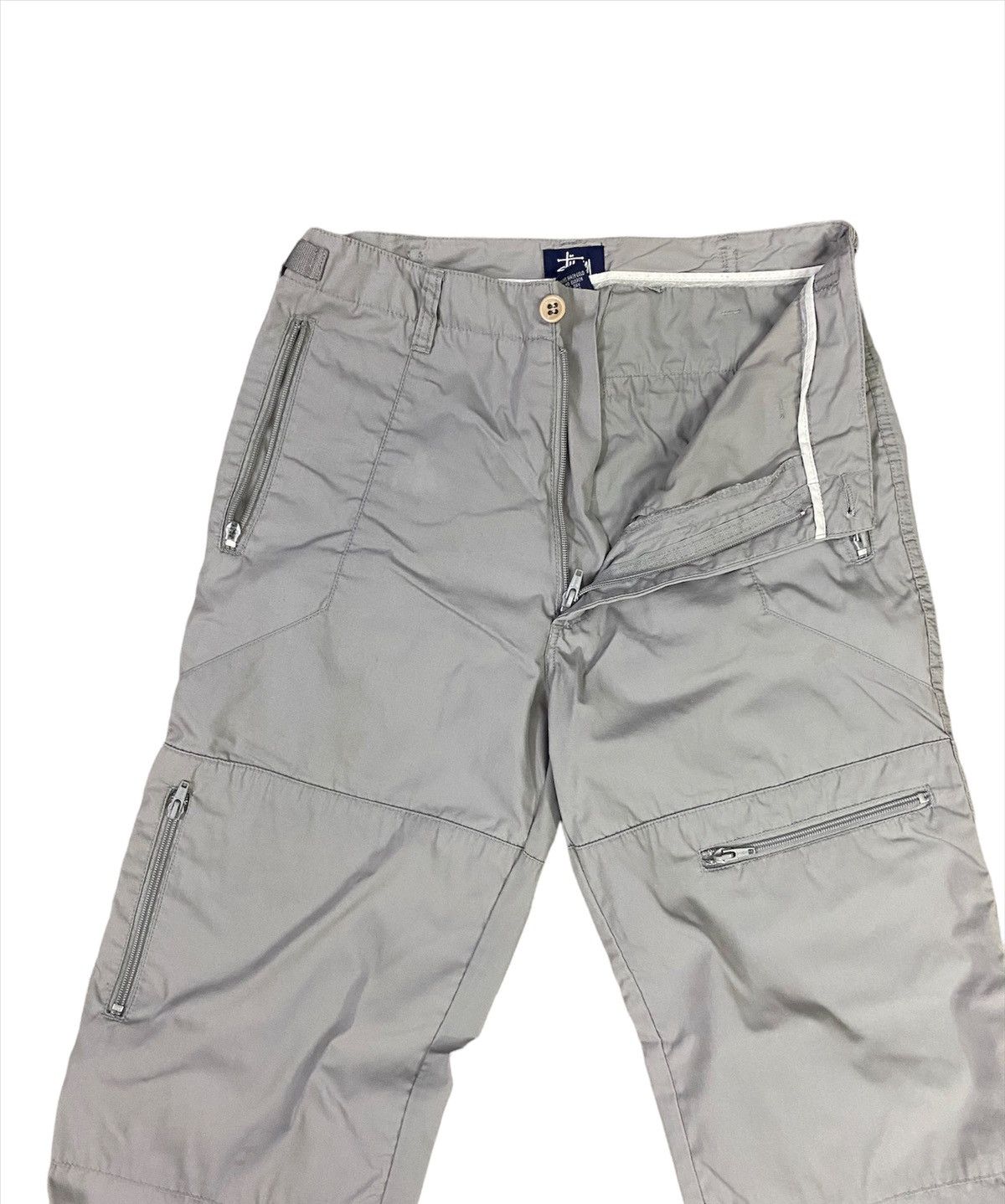 Stussy Rare Stussy Zipper Bondage Design Pants Size US 30 / EU 46 - 2 Thumbnail