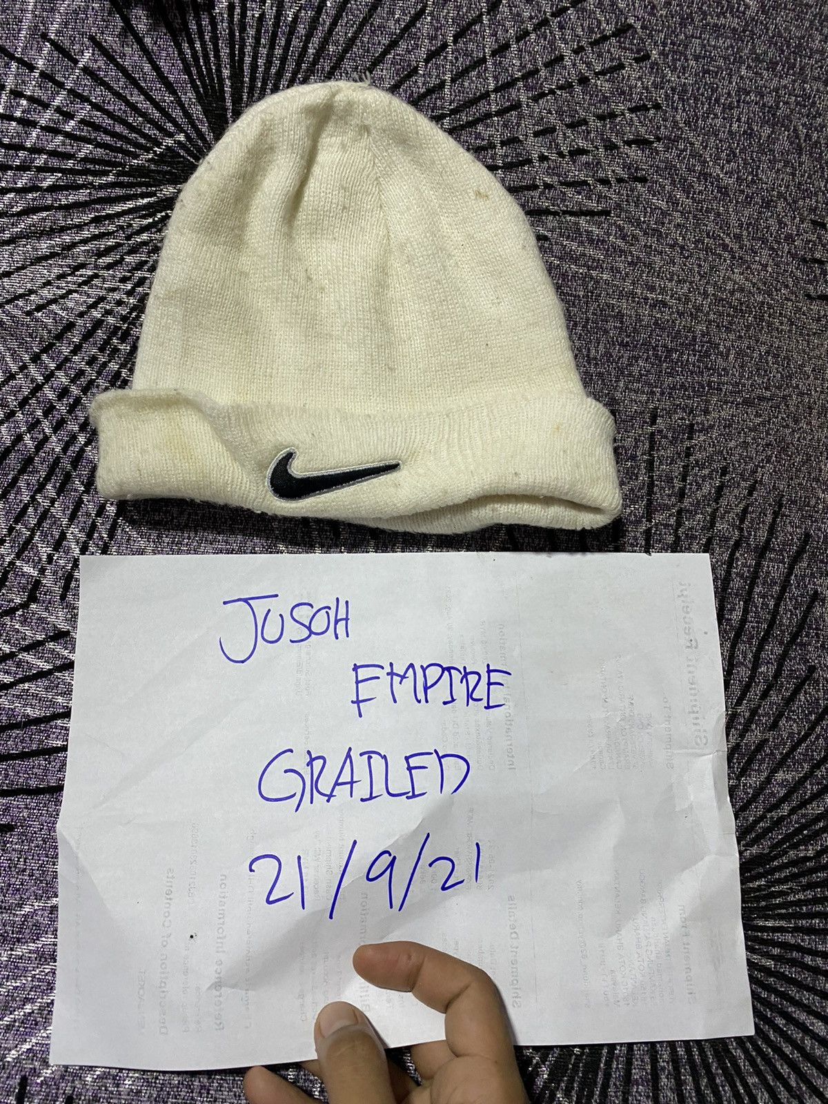 Nike × Vintage NIKE VINTAGE BEANIES STREET FASHION STYLE Size ONE SIZE - 6 Thumbnail