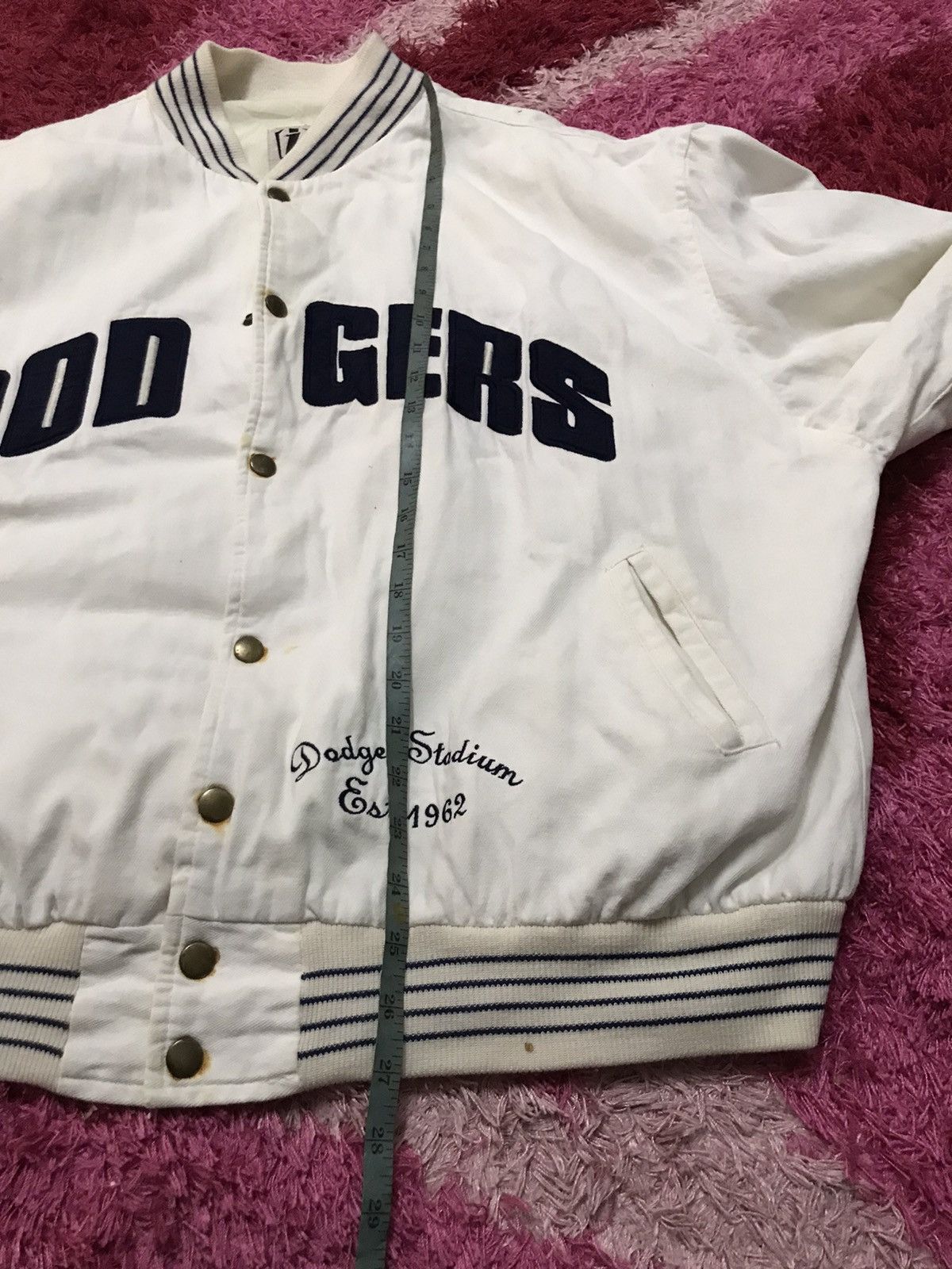 MLB Los Angeles dodgers stadium varsity jacket XL Size US XL / EU 56 / 4 - 13 Thumbnail