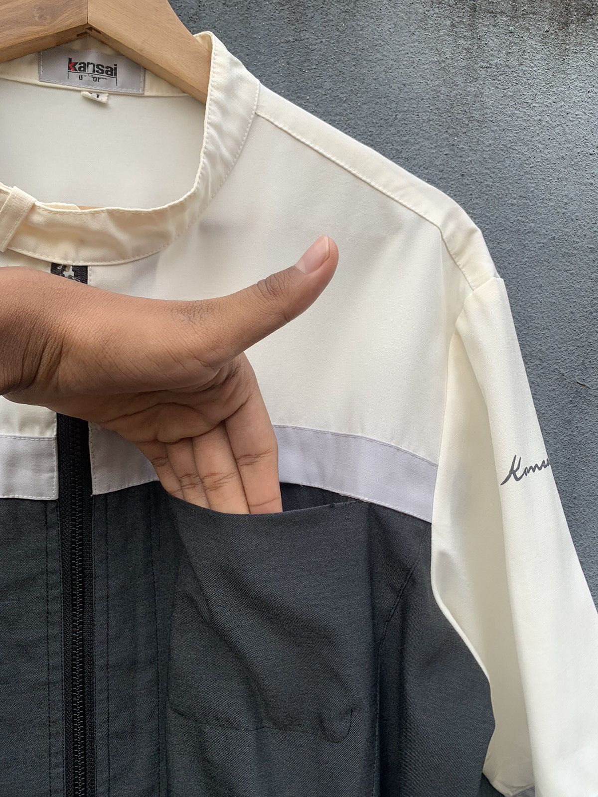 Kansai Yamamoto 👹VINTAGE KANSAI YAMAMOTO SHORT SLEEVES UNIFORM Size US L / EU 52-54 / 3 - 7 Thumbnail