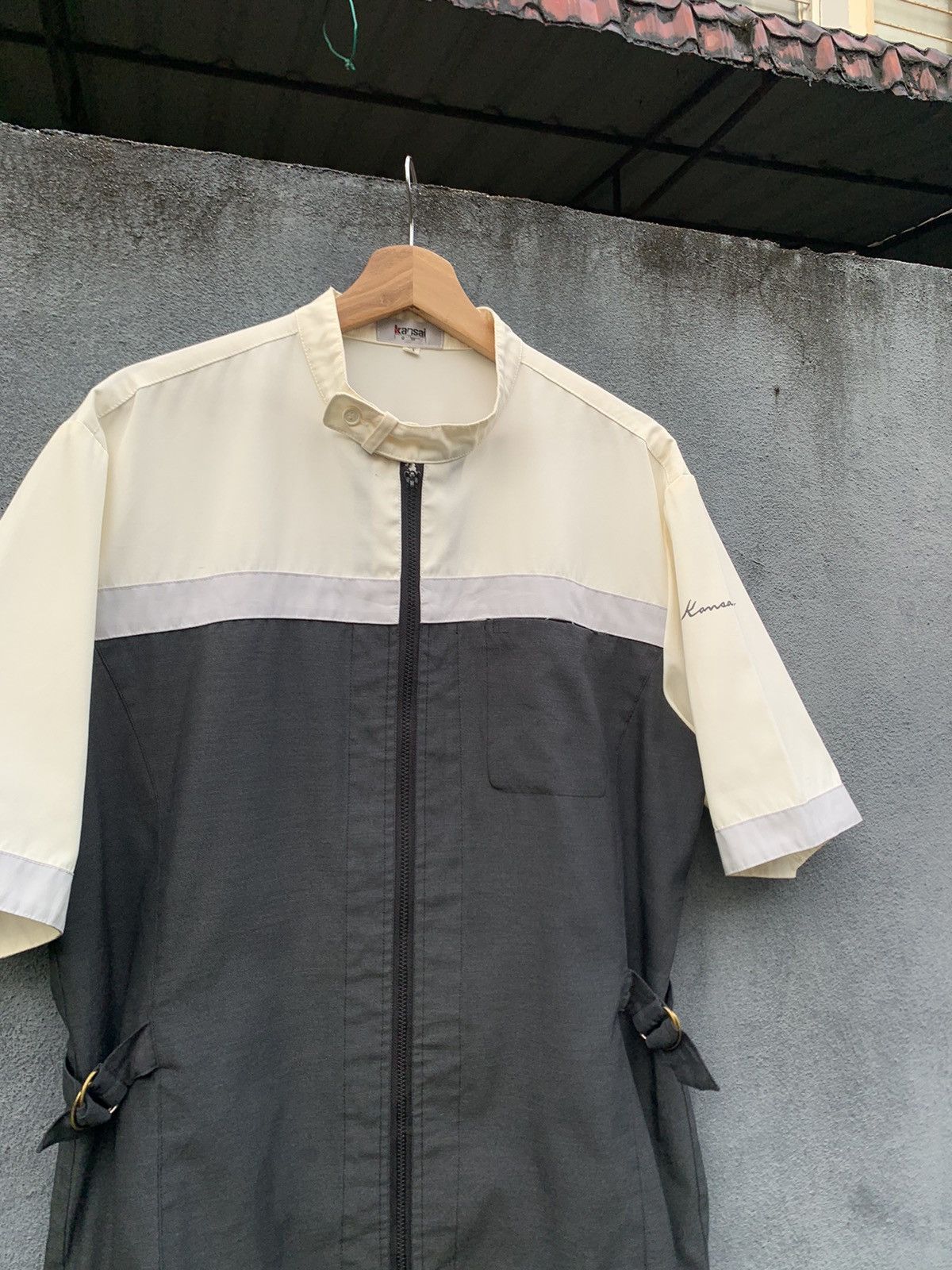 Kansai Yamamoto 👹VINTAGE KANSAI YAMAMOTO SHORT SLEEVES UNIFORM Size US L / EU 52-54 / 3 - 5 Thumbnail