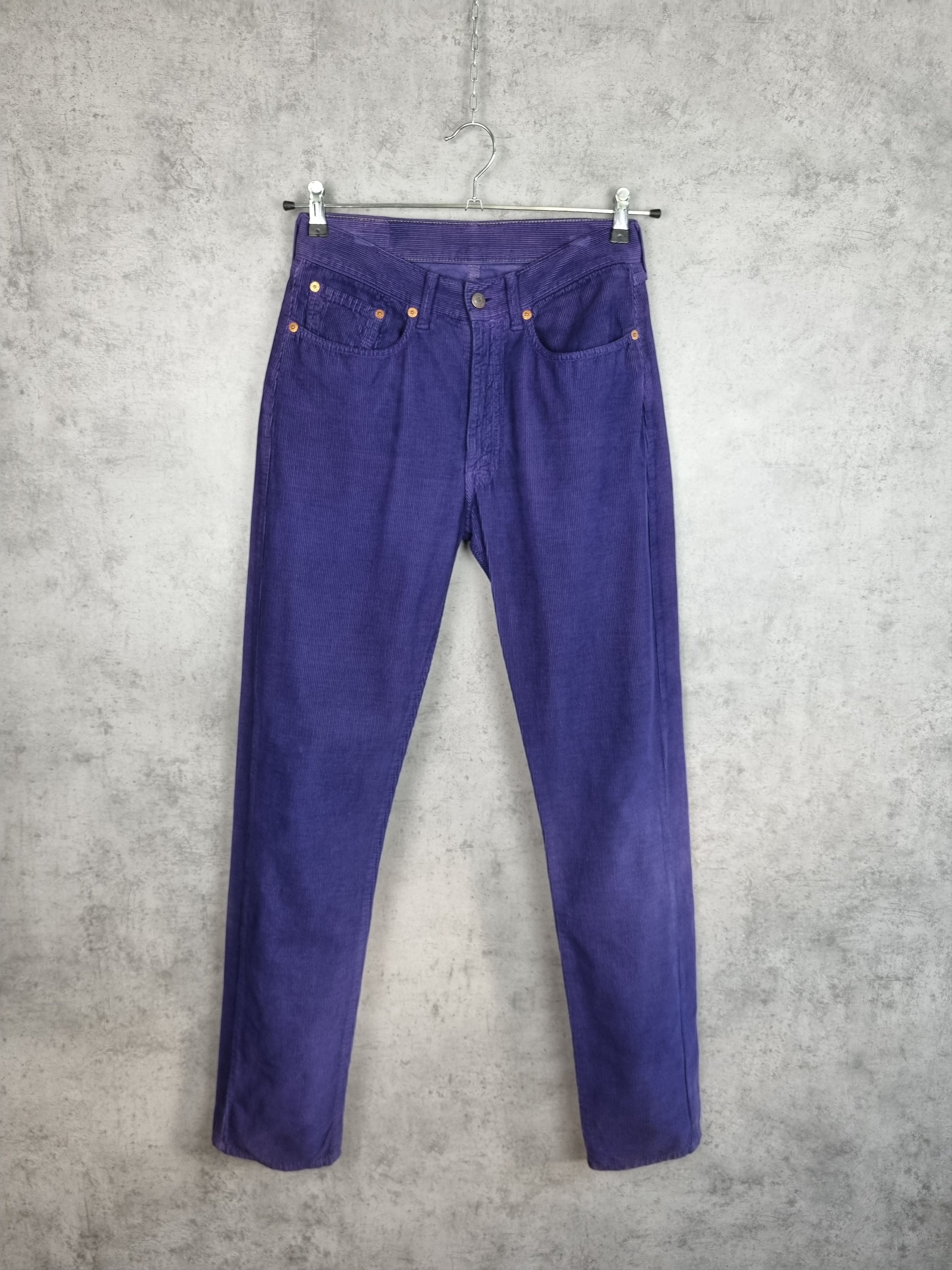 Levi's × Levi's Vintage Clothing × Velvet 1997 Velvet Levis Made In Italy Corduroy Joker Pants Size US 29 - 4 Thumbnail