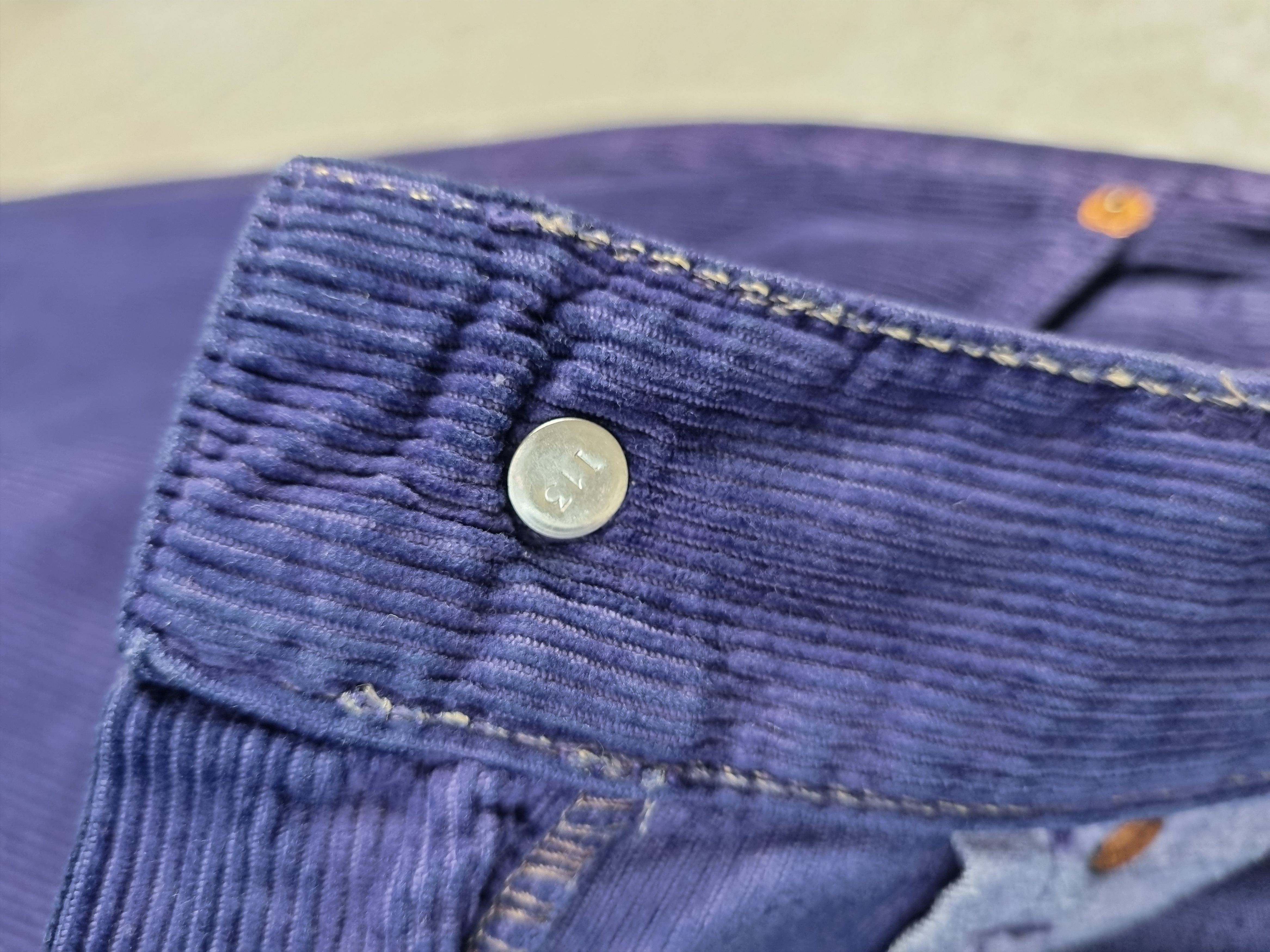 Levi's × Levi's Vintage Clothing × Velvet 1997 Velvet Levis Made In Italy Corduroy Joker Pants Size US 29 - 11 Thumbnail