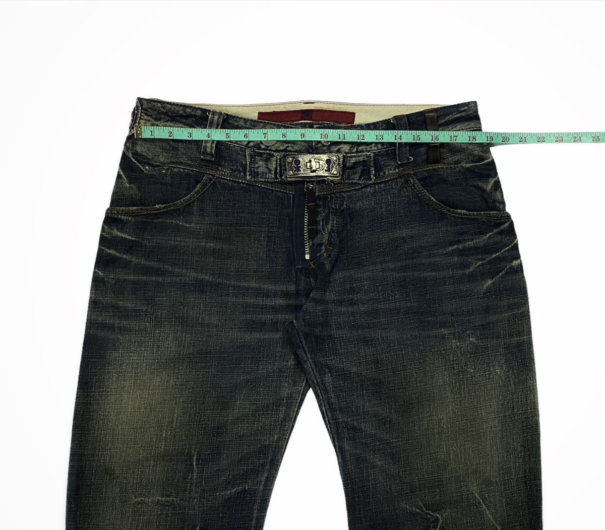 Japanese Brand Marithe Francois Girbaud Baker Ripped Distressed Denim Pants Size US 36 / EU 52 - 4 Thumbnail