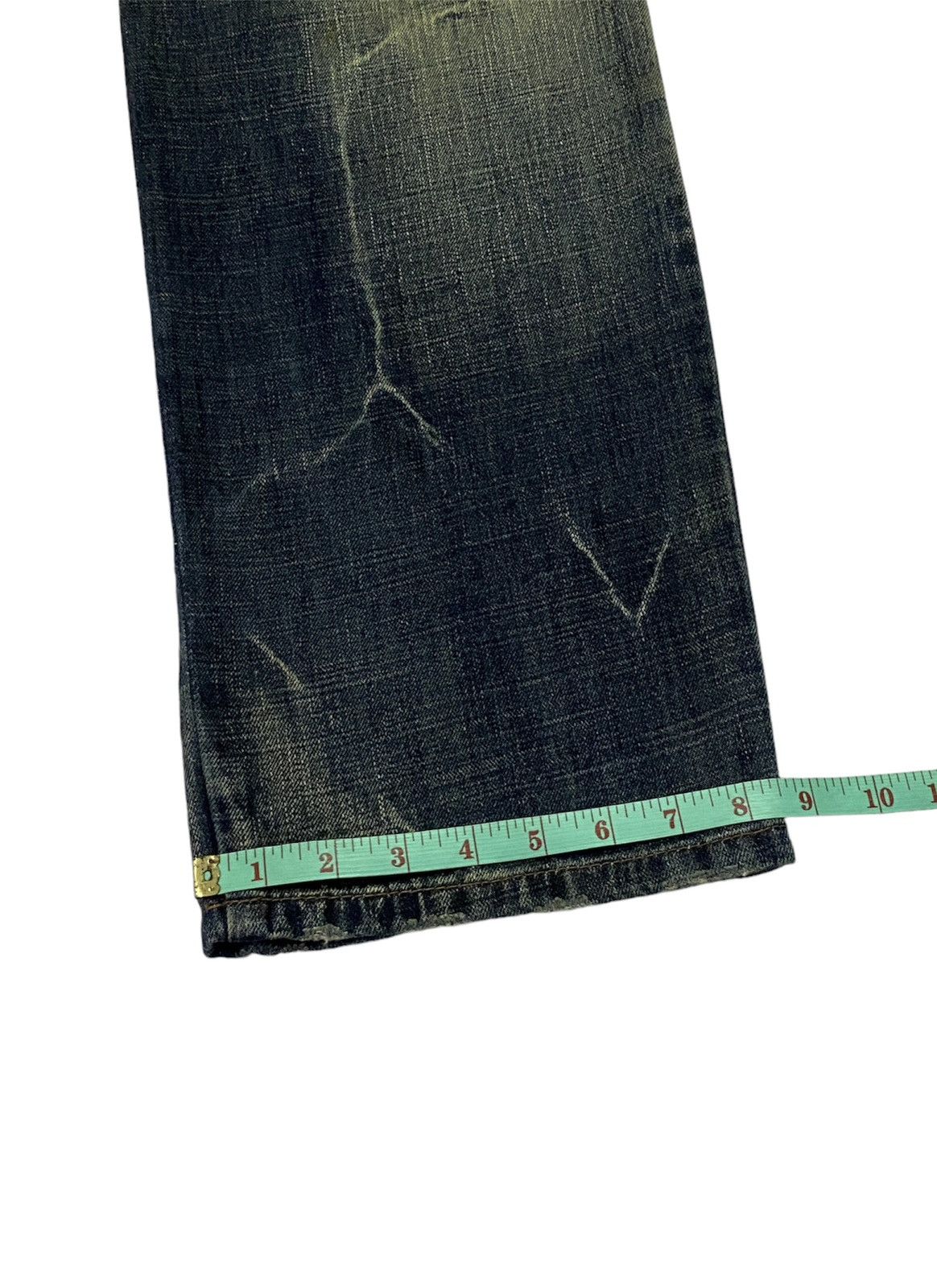 Japanese Brand Marithe Francois Girbaud Baker Ripped Distressed Denim Pants Size US 36 / EU 52 - 10 Thumbnail
