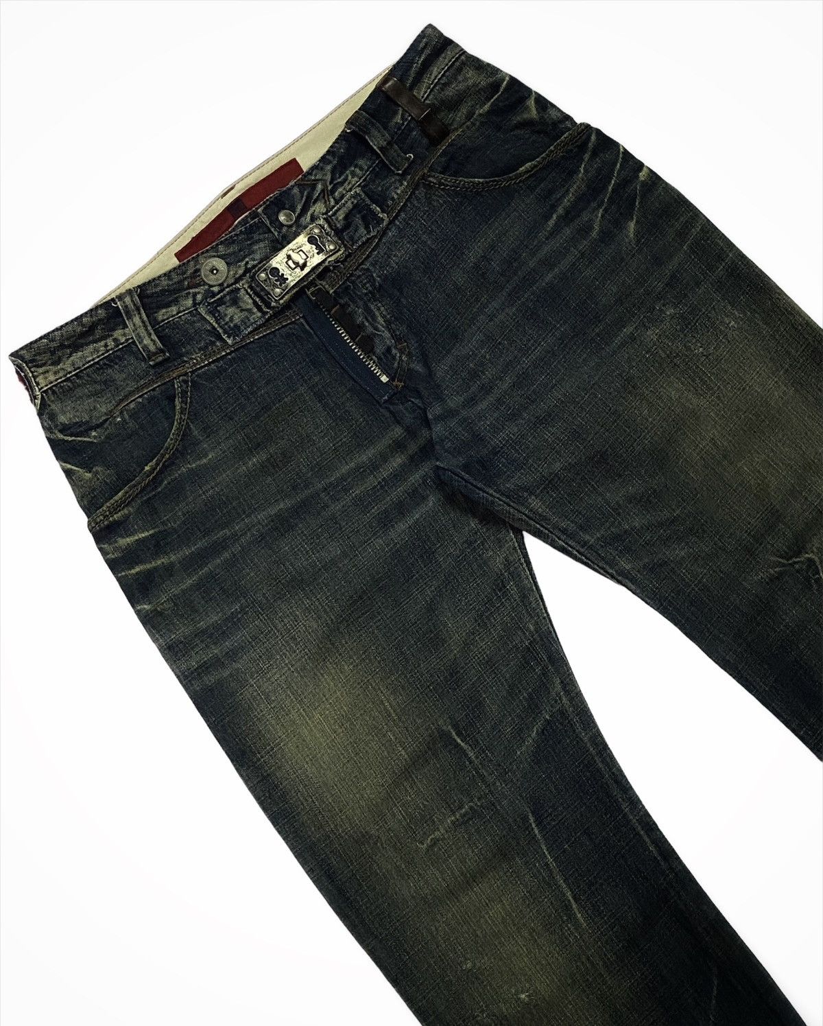 Japanese Brand Marithe Francois Girbaud Baker Ripped Distressed Denim Pants Size US 36 / EU 52 - 18 Thumbnail