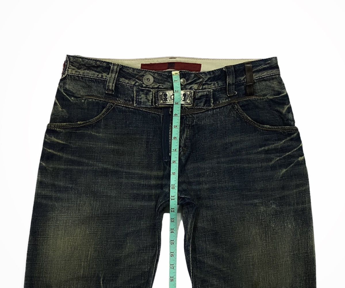 Japanese Brand Marithe Francois Girbaud Baker Ripped Distressed Denim Pants Size US 36 / EU 52 - 5 Thumbnail