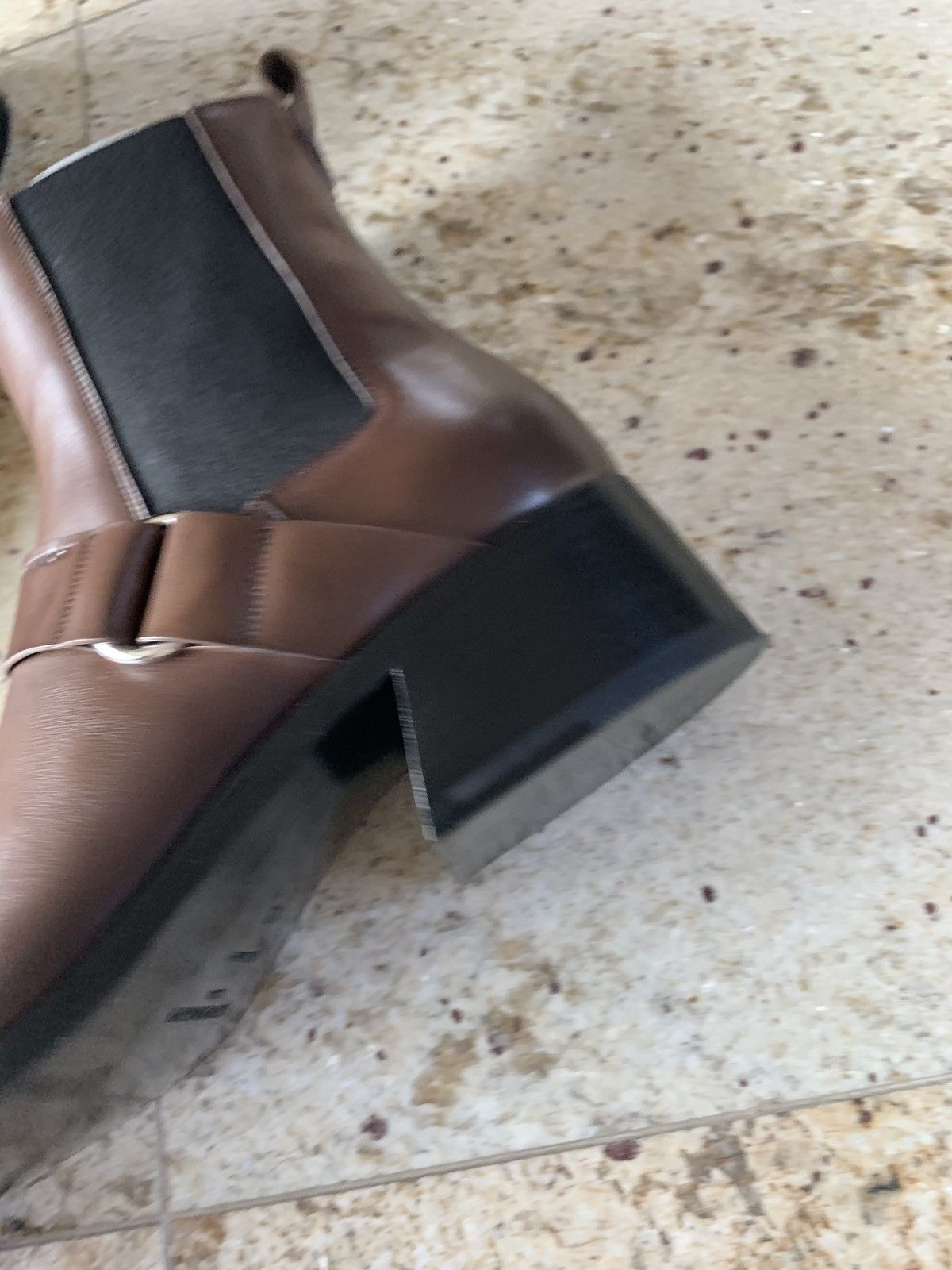Givenchy Dark Brown Rider Strap Chelsea Boots Size US 10 / EU 43 - 12 Thumbnail