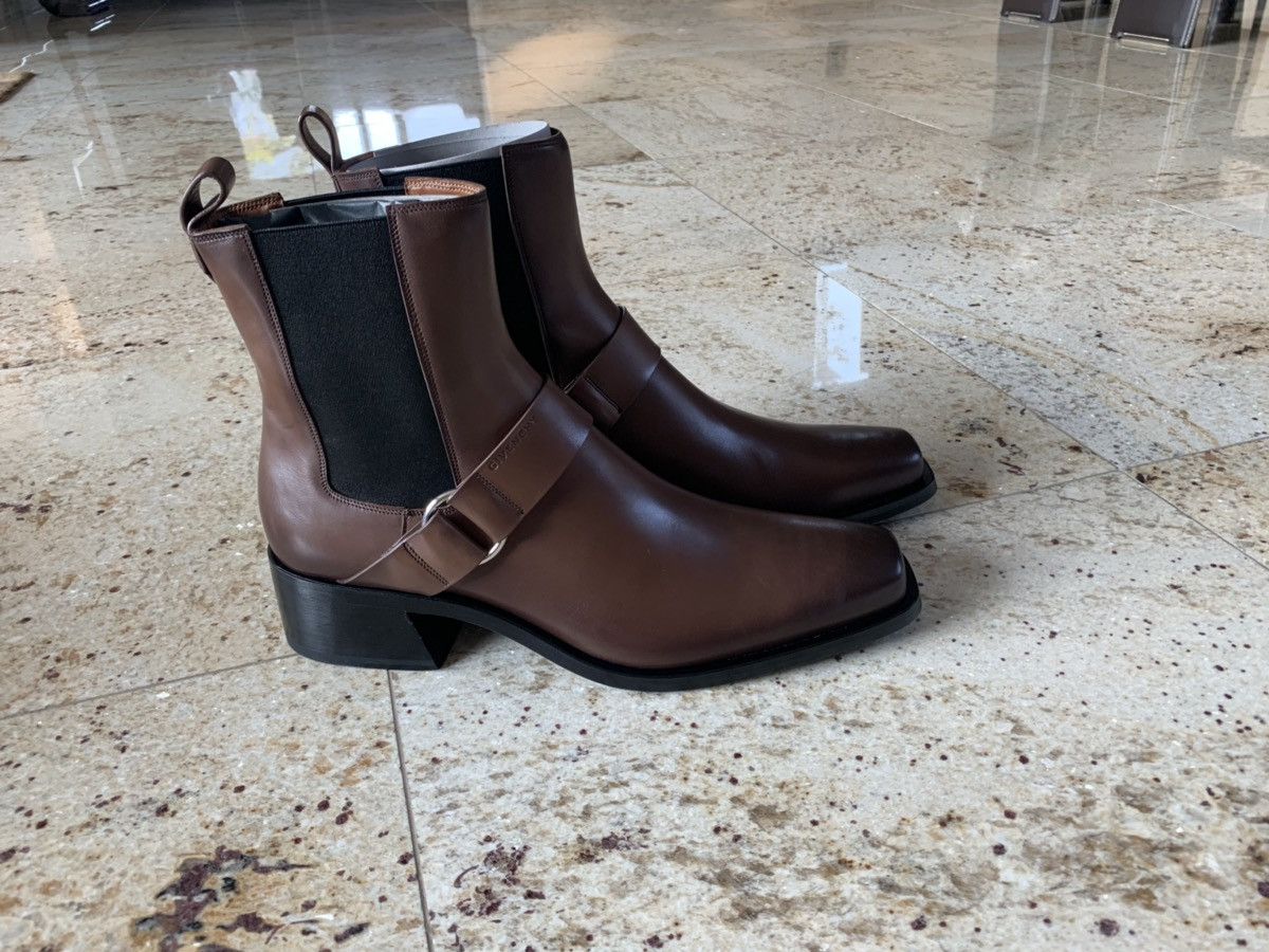 Givenchy Dark Brown Rider Strap Chelsea Boots Size US 10 / EU 43 - 4 Thumbnail