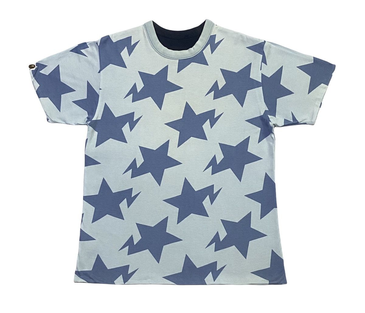image of Bapesta Reversible Tee 2008 in Blue, Men's (Size Medium)