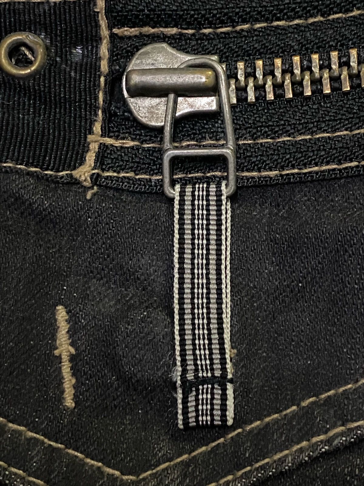 PPFM PPFM Multi Zipper Denim Jeans Size US 32 / EU 48 - 15 Thumbnail
