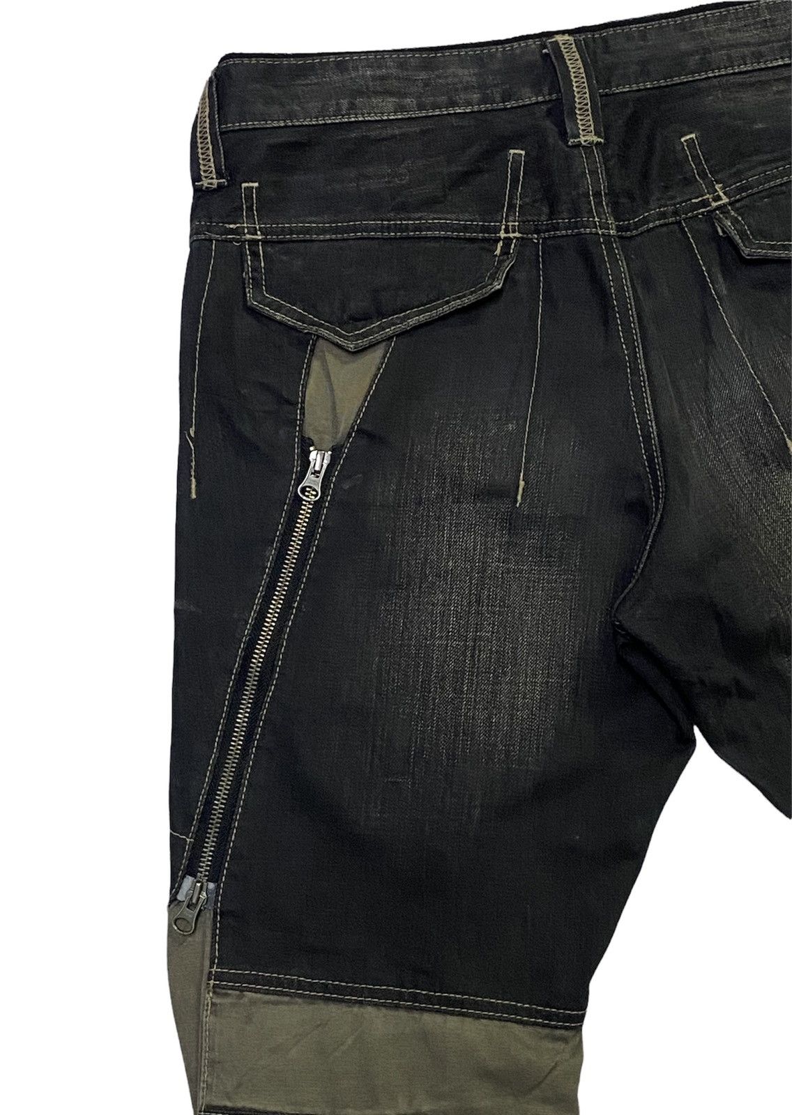 PPFM PPFM Multi Zipper Denim Jeans Size US 32 / EU 48 - 21 Thumbnail
