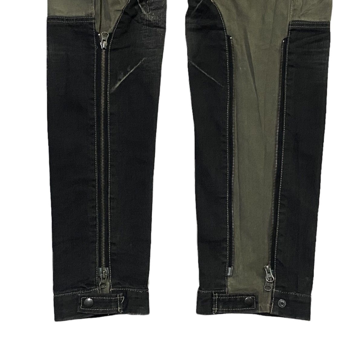 PPFM PPFM Multi Zipper Denim Jeans Size US 32 / EU 48 - 23 Thumbnail