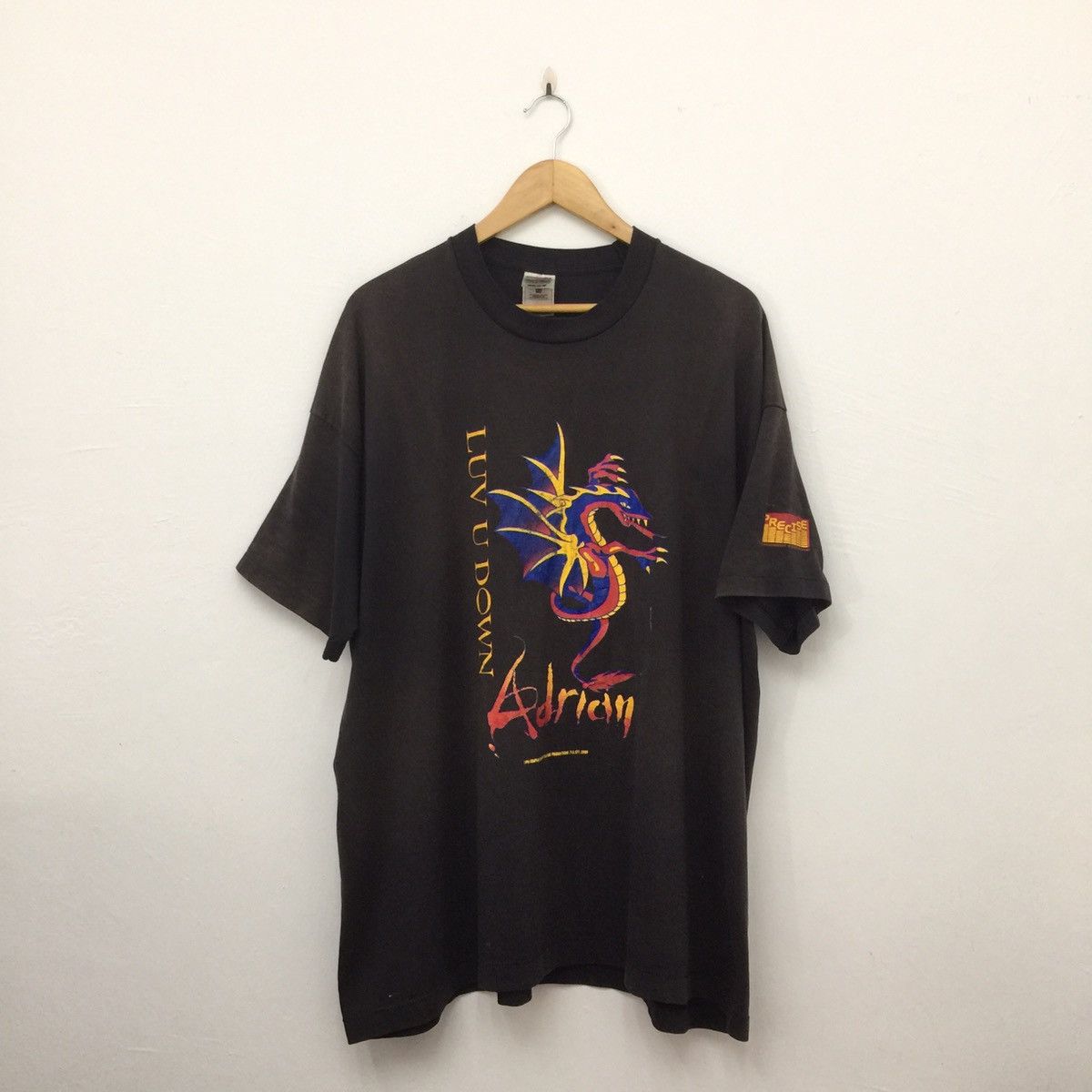 Band Tees Adrian Exotic Records vintage t-shirt Size US XXL / EU 58 / 5 - 1 Thumbnail