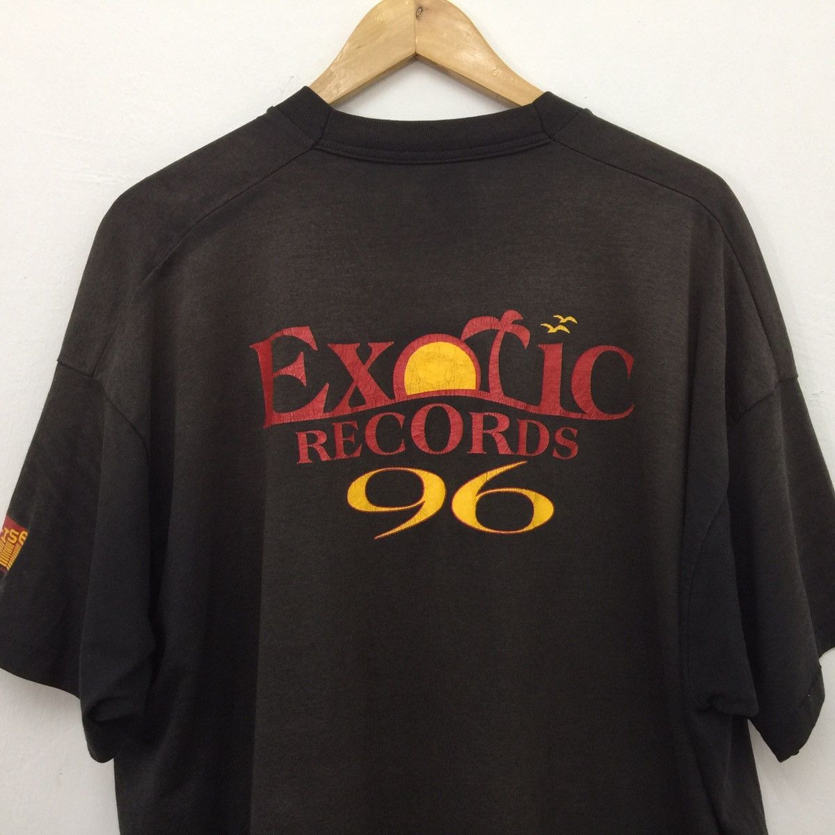 Band Tees Adrian Exotic Records vintage t-shirt Size US XXL / EU 58 / 5 - 4 Thumbnail