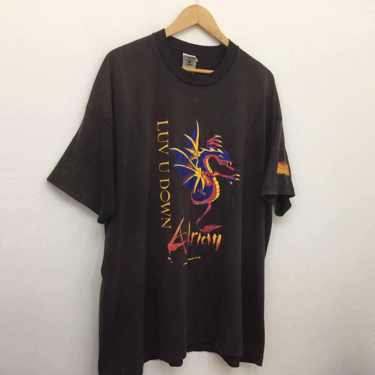 Band Tees Adrian Exotic Records vintage t-shirt Size US XXL / EU 58 / 5 - 3 Thumbnail