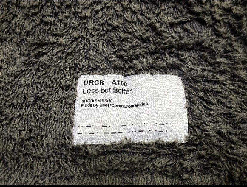 Designer UNDERCOVER URCR B10 LESS BUT BETTER X PLEECE FULL ZIP Size US M / EU 48-50 / 2 - 16 Thumbnail