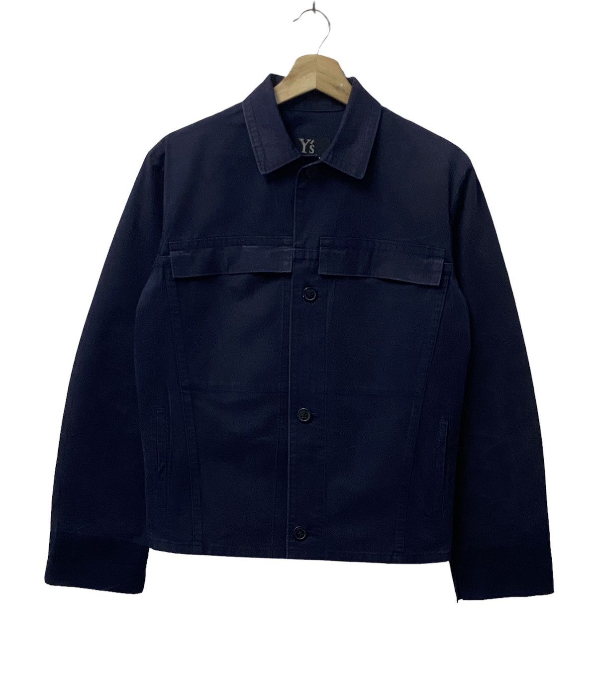 Yohji Yamamoto Vintage Yohji Yamamoto Work Jacket Design Size US M / EU 48-50 / 2 - 2 Thumbnail