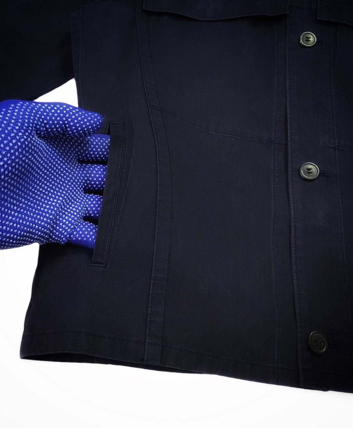 Yohji Yamamoto Vintage Yohji Yamamoto Work Jacket Design Size US M / EU 48-50 / 2 - 15 Thumbnail