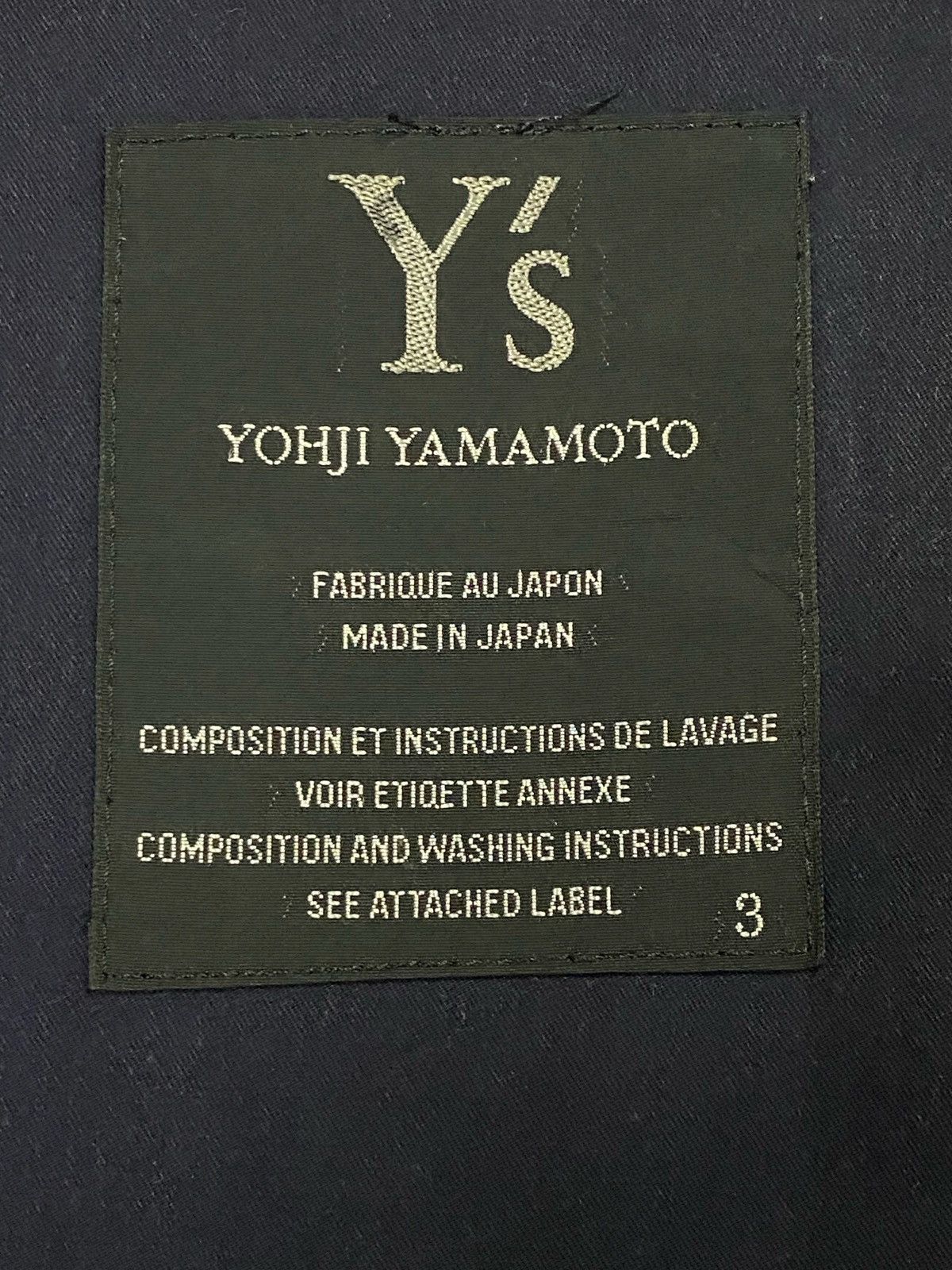 Yohji Yamamoto Vintage Yohji Yamamoto Work Jacket Design Size US M / EU 48-50 / 2 - 8 Thumbnail