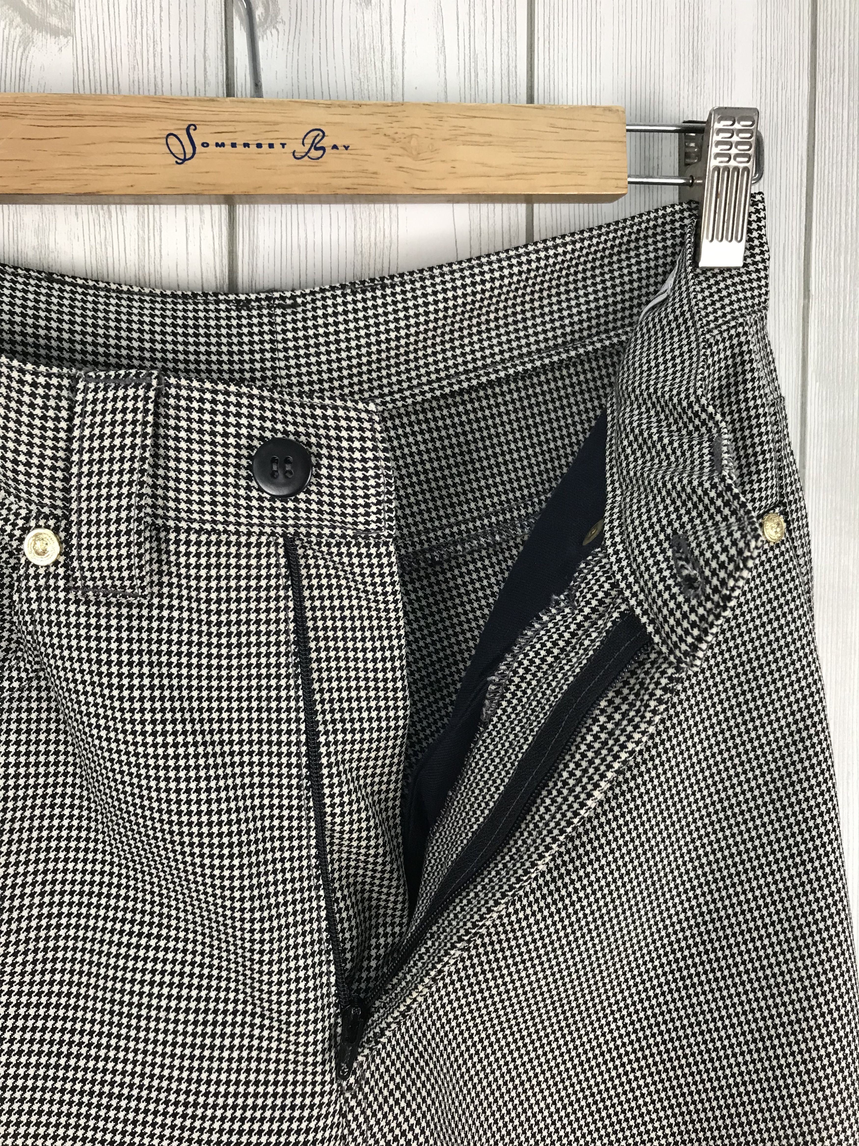 Versus Versace VERSUS GIANNI VERSACE Medusa Head Button Wool Pants Size US 27 - 14 Thumbnail