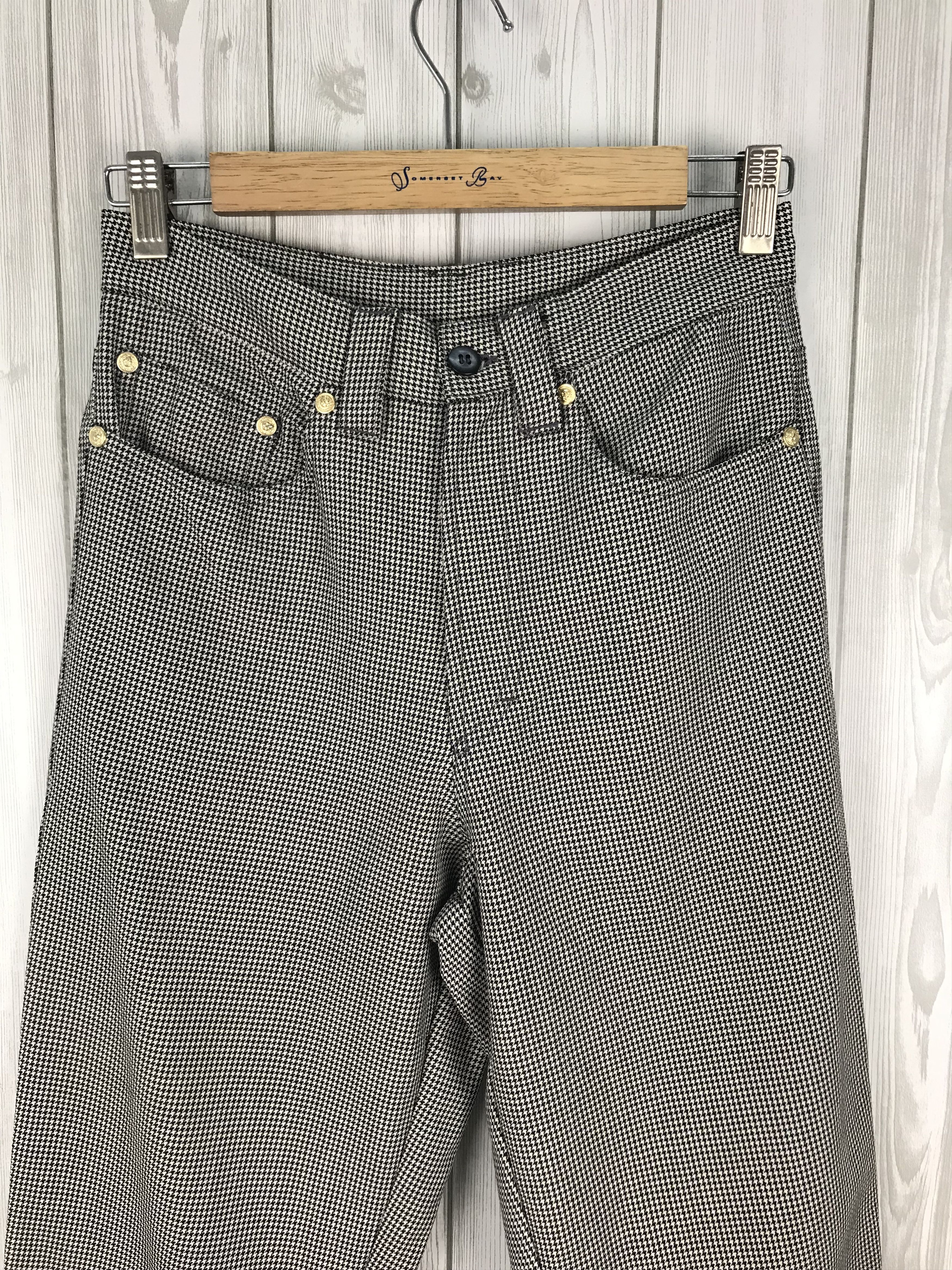 Versus Versace VERSUS GIANNI VERSACE Medusa Head Button Wool Pants Size US 27 - 3 Thumbnail
