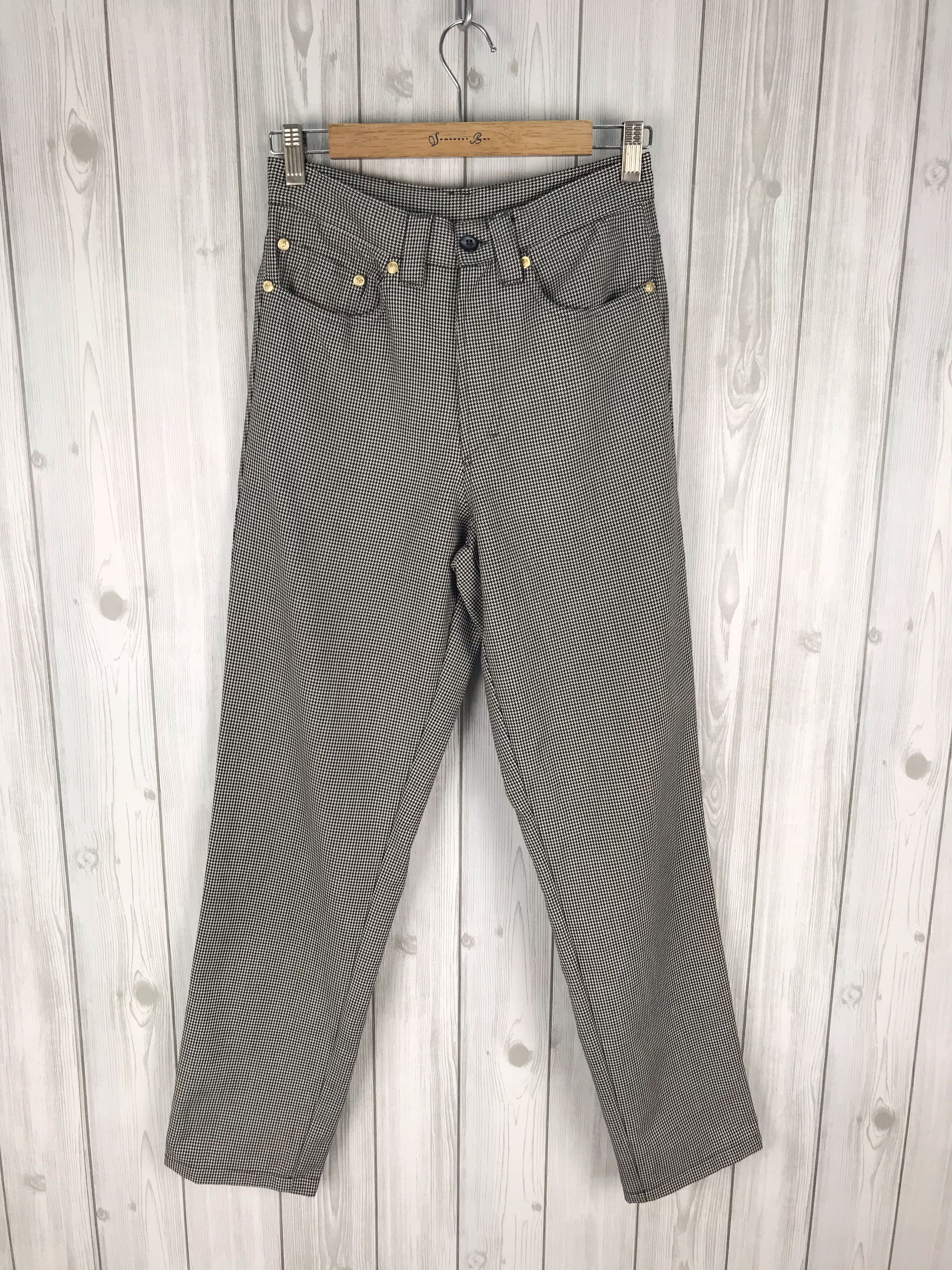 Versus Versace VERSUS GIANNI VERSACE Medusa Head Button Wool Pants Size US 27 - 2 Thumbnail