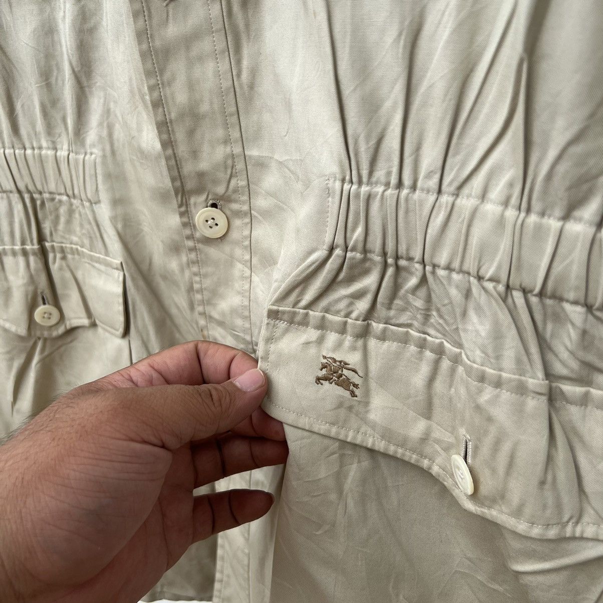 Burberry VINTAGE BURBERRYS CARGO MULTI POCKET BIKER PARACHUTE JACKET Size US L / EU 52-54 / 3 - 5 Thumbnail