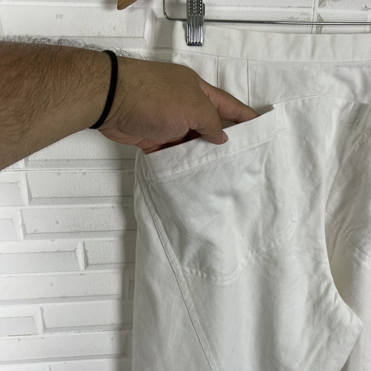 Issey Miyake CLEAN WHITE ISSEY MIYAKE PANTS Size US 26 / EU 42 - 7 Thumbnail