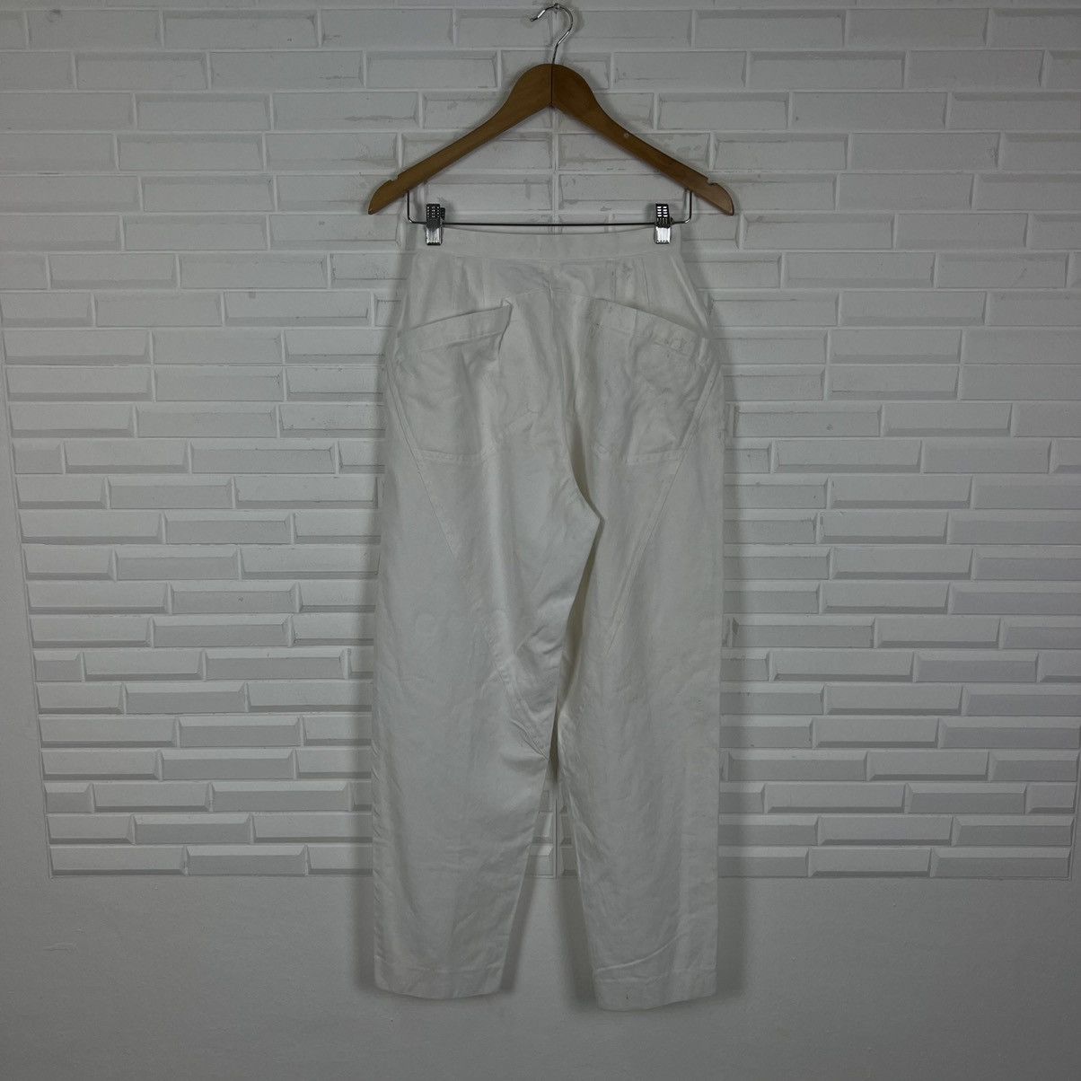 Issey Miyake CLEAN WHITE ISSEY MIYAKE PANTS Size US 26 / EU 42 - 6 Thumbnail