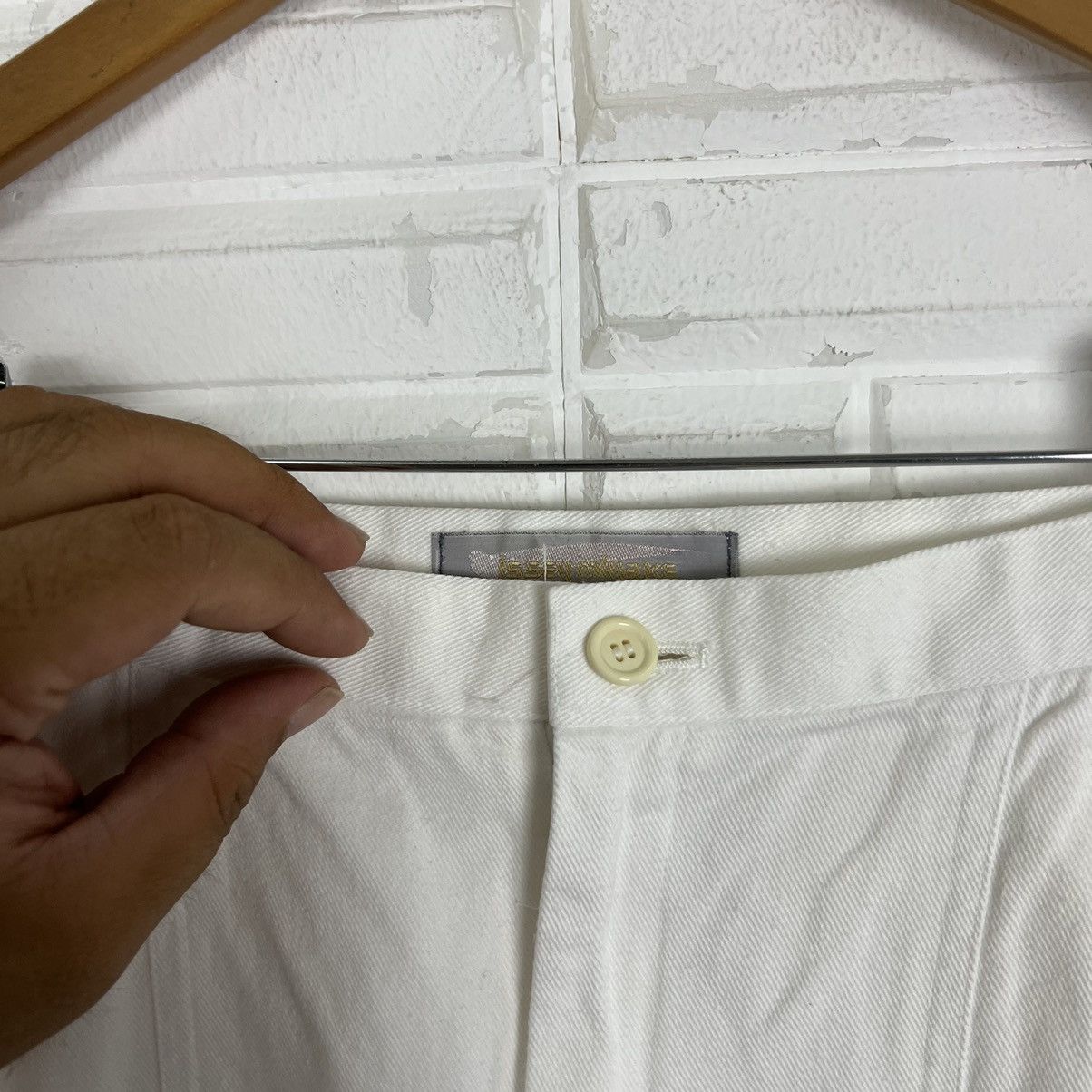 Issey Miyake CLEAN WHITE ISSEY MIYAKE PANTS Size US 26 / EU 42 - 5 Thumbnail