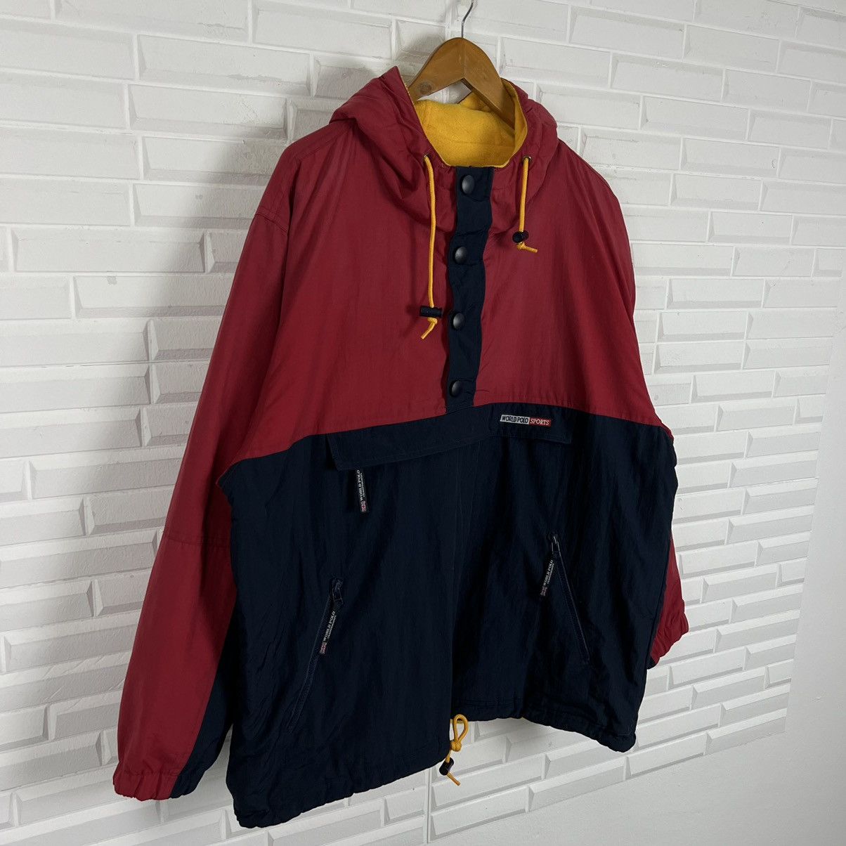 Japanese Brand RARECOLOUR VINTAGE REVERSIBLE WORLDPOLO BOMBER STYLE JACKET Size US L / EU 52-54 / 3 - 8 Thumbnail