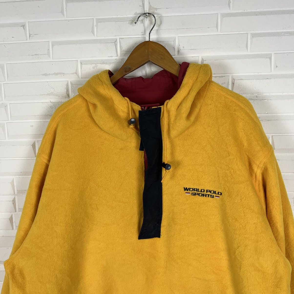 Japanese Brand RARECOLOUR VINTAGE REVERSIBLE WORLDPOLO BOMBER STYLE JACKET Size US L / EU 52-54 / 3 - 12 Thumbnail
