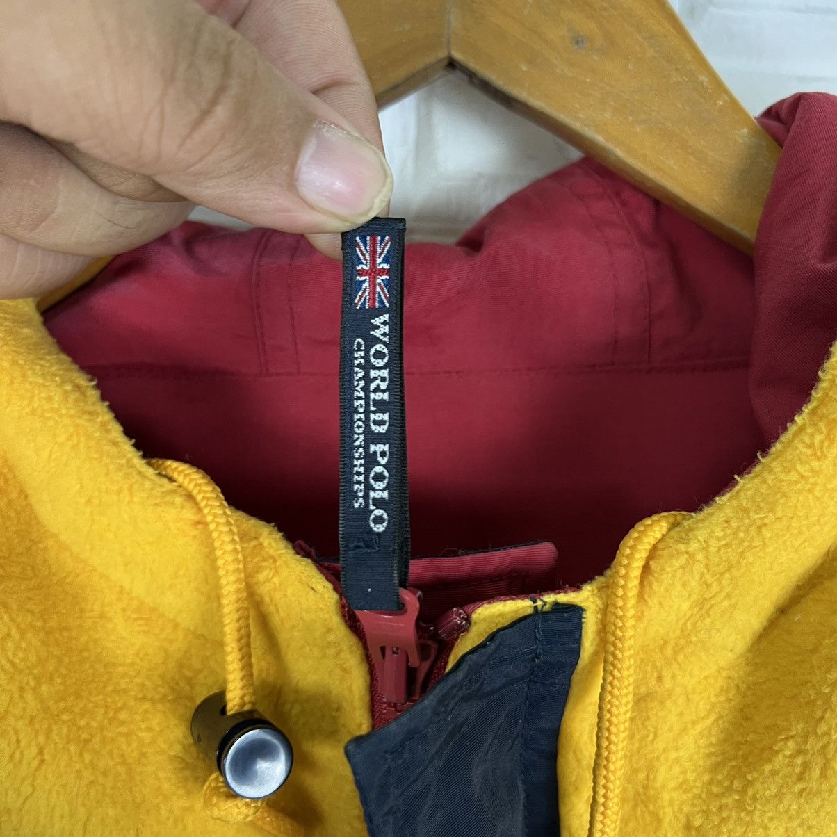 Japanese Brand RARECOLOUR VINTAGE REVERSIBLE WORLDPOLO BOMBER STYLE JACKET Size US L / EU 52-54 / 3 - 18 Thumbnail
