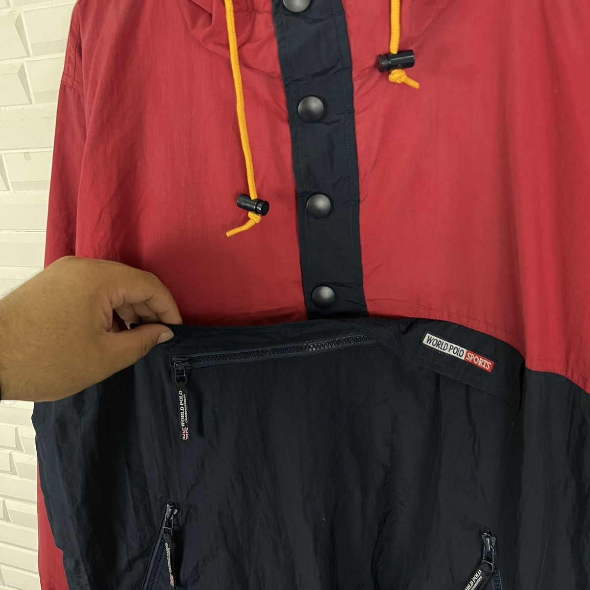Japanese Brand RARECOLOUR VINTAGE REVERSIBLE WORLDPOLO BOMBER STYLE JACKET Size US L / EU 52-54 / 3 - 10 Thumbnail