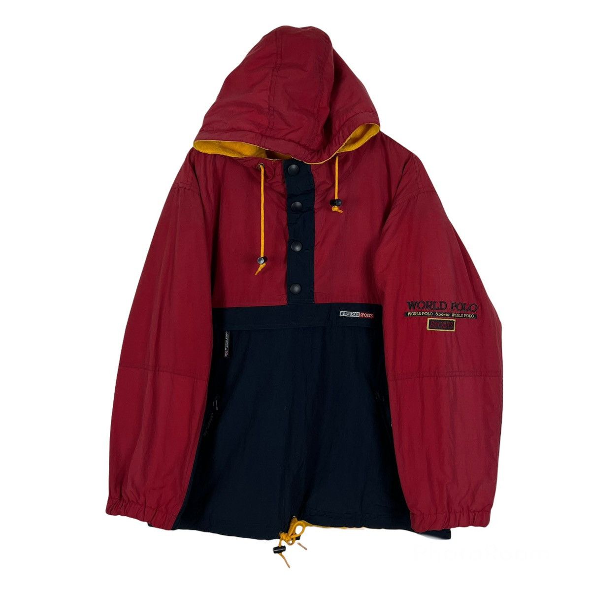 Japanese Brand RARECOLOUR VINTAGE REVERSIBLE WORLDPOLO BOMBER STYLE JACKET Size US L / EU 52-54 / 3 - 1 Thumbnail